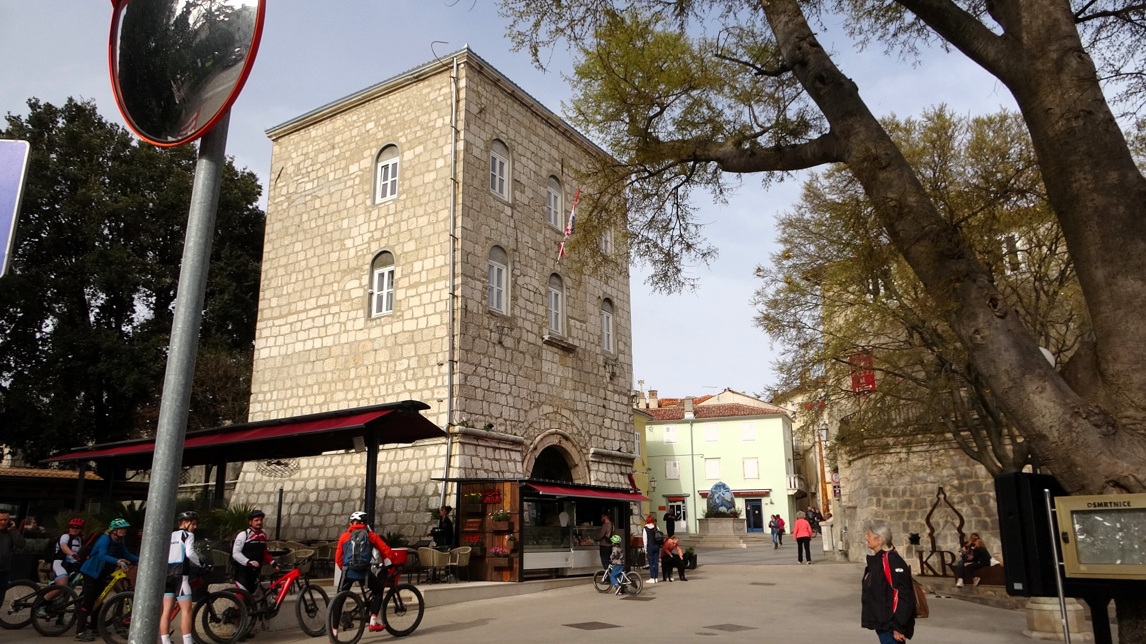 Stadt Krk auf der gleichnamigen Insel