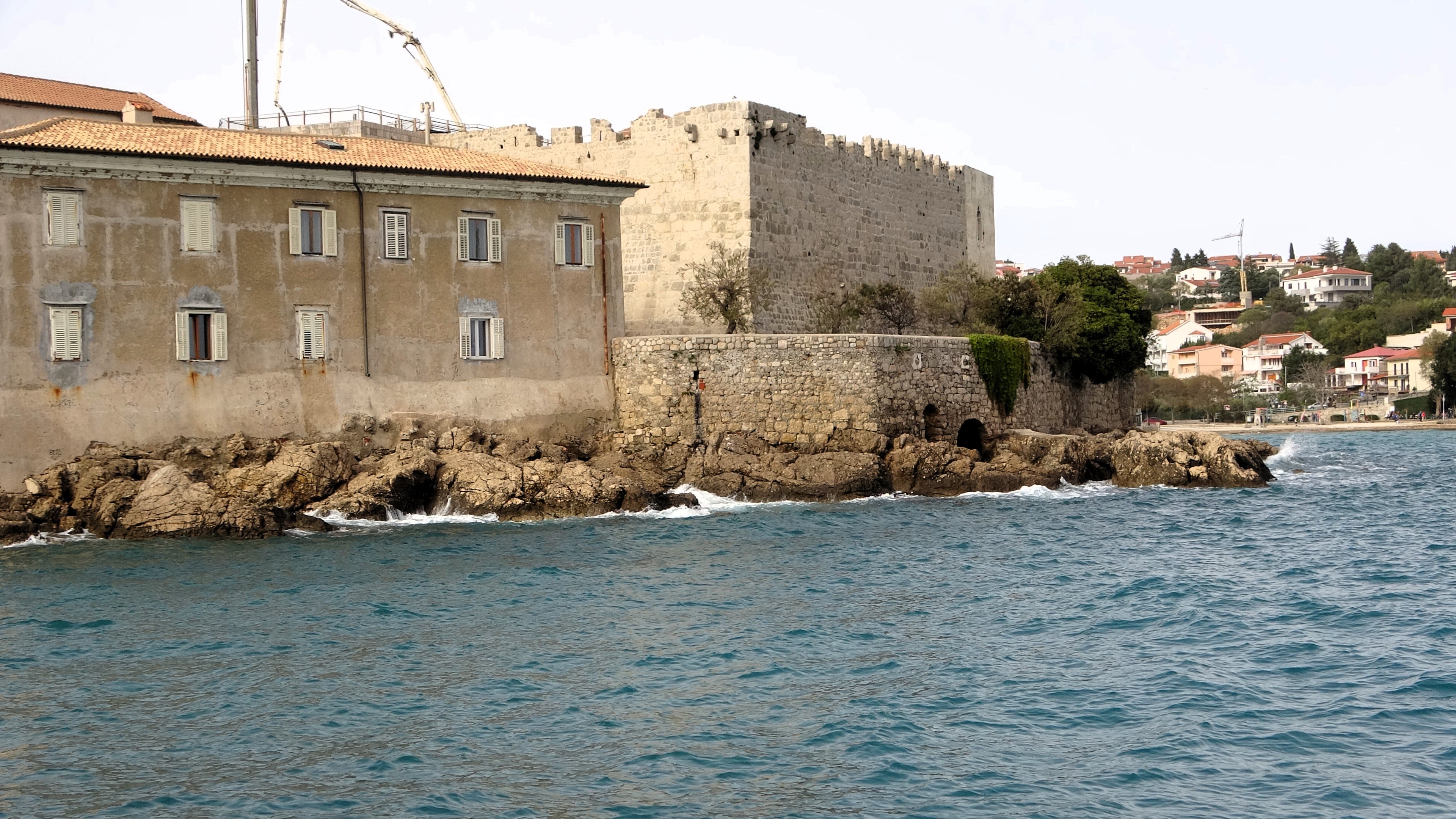 Krk, Frankopanski kaštel