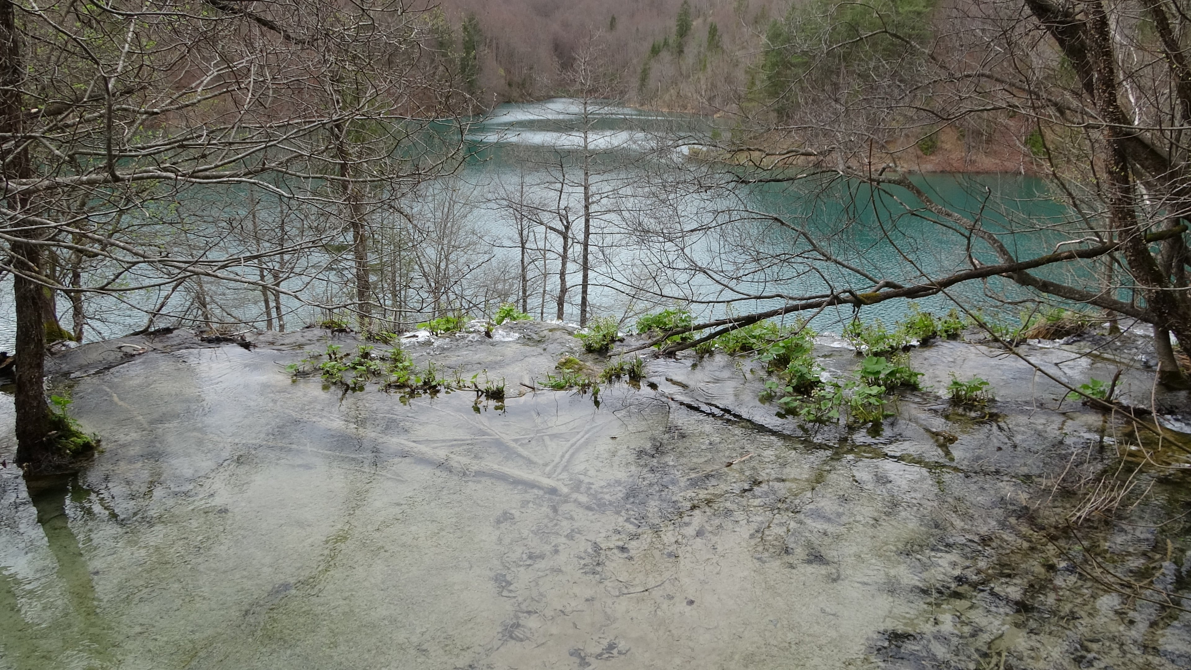 Plitvička, sich selbst aufbauende Ränder