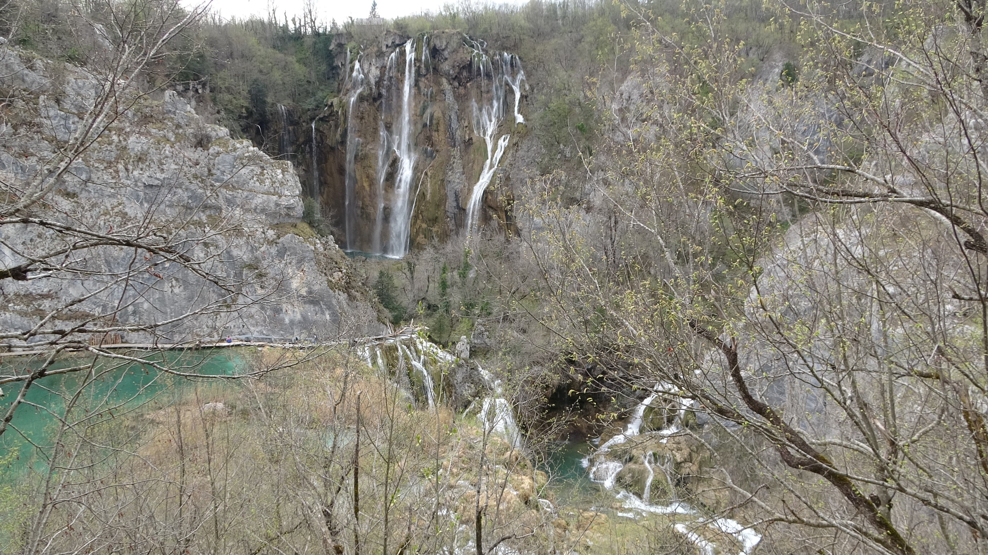 Plitvička, großer Wasserfall