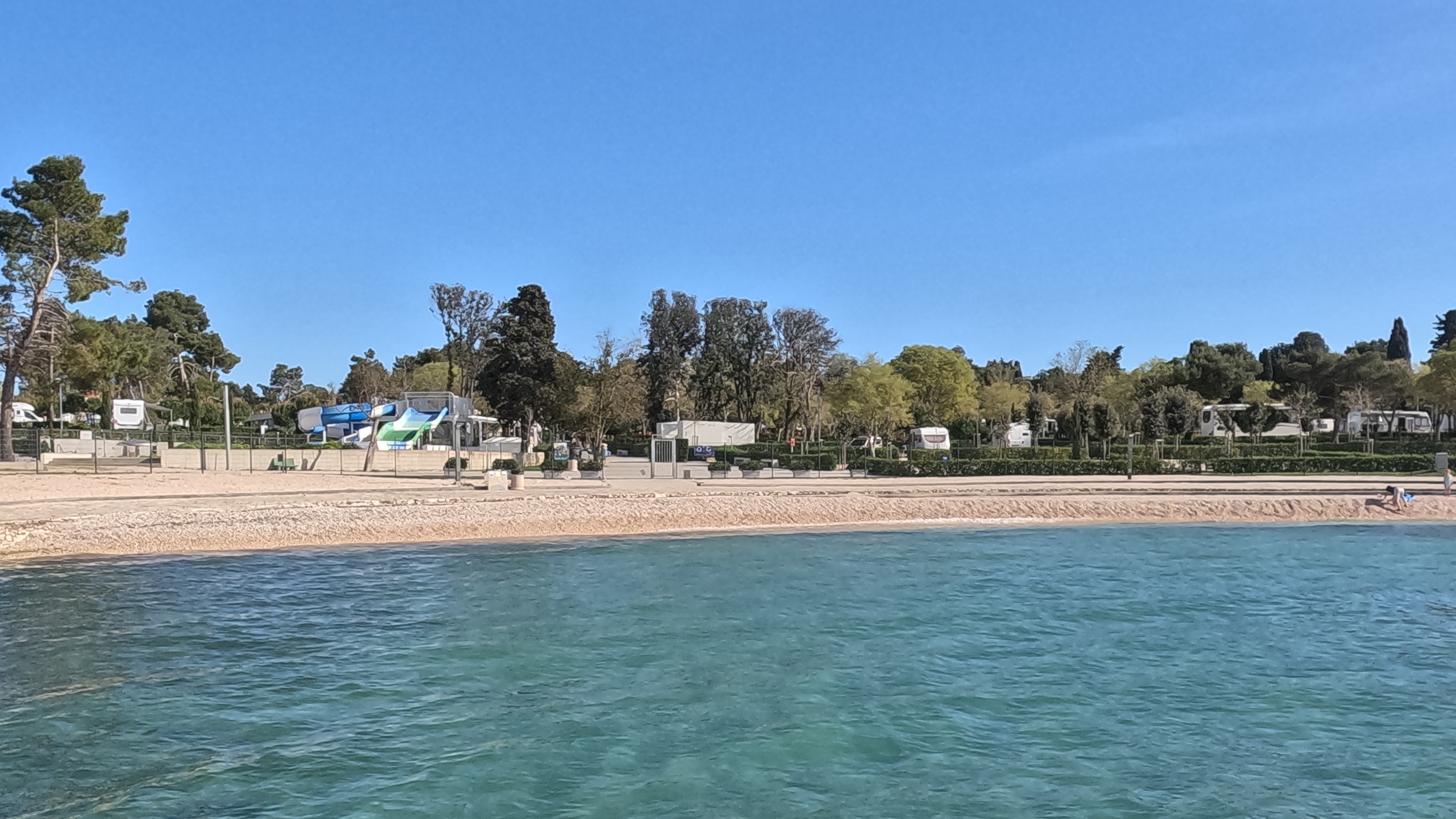 Plitvička, Blick zurück ins Tal