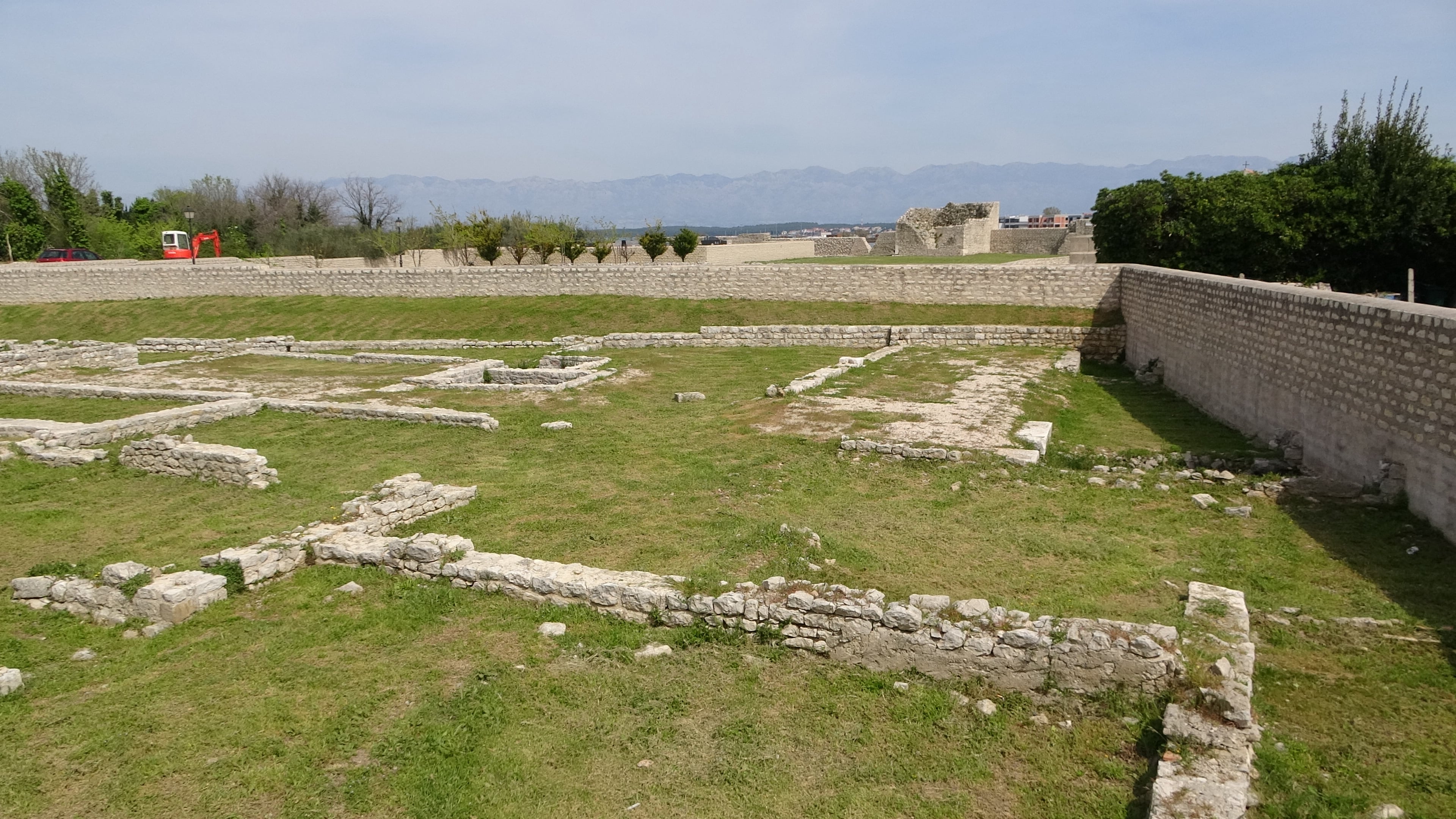 Plitvička, Blick zurück ins Tal