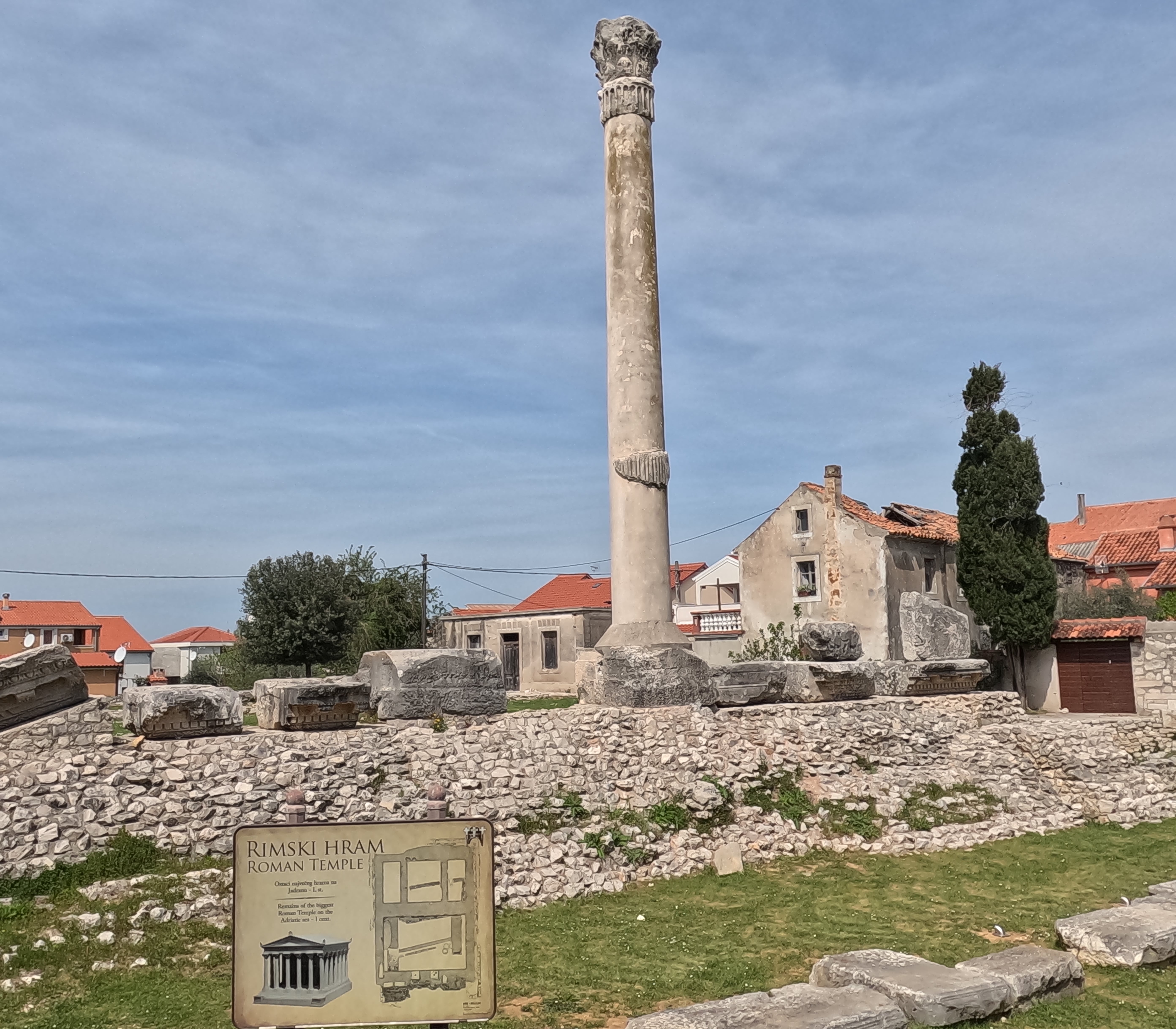 Plitvička, Blick zurück ins Tal