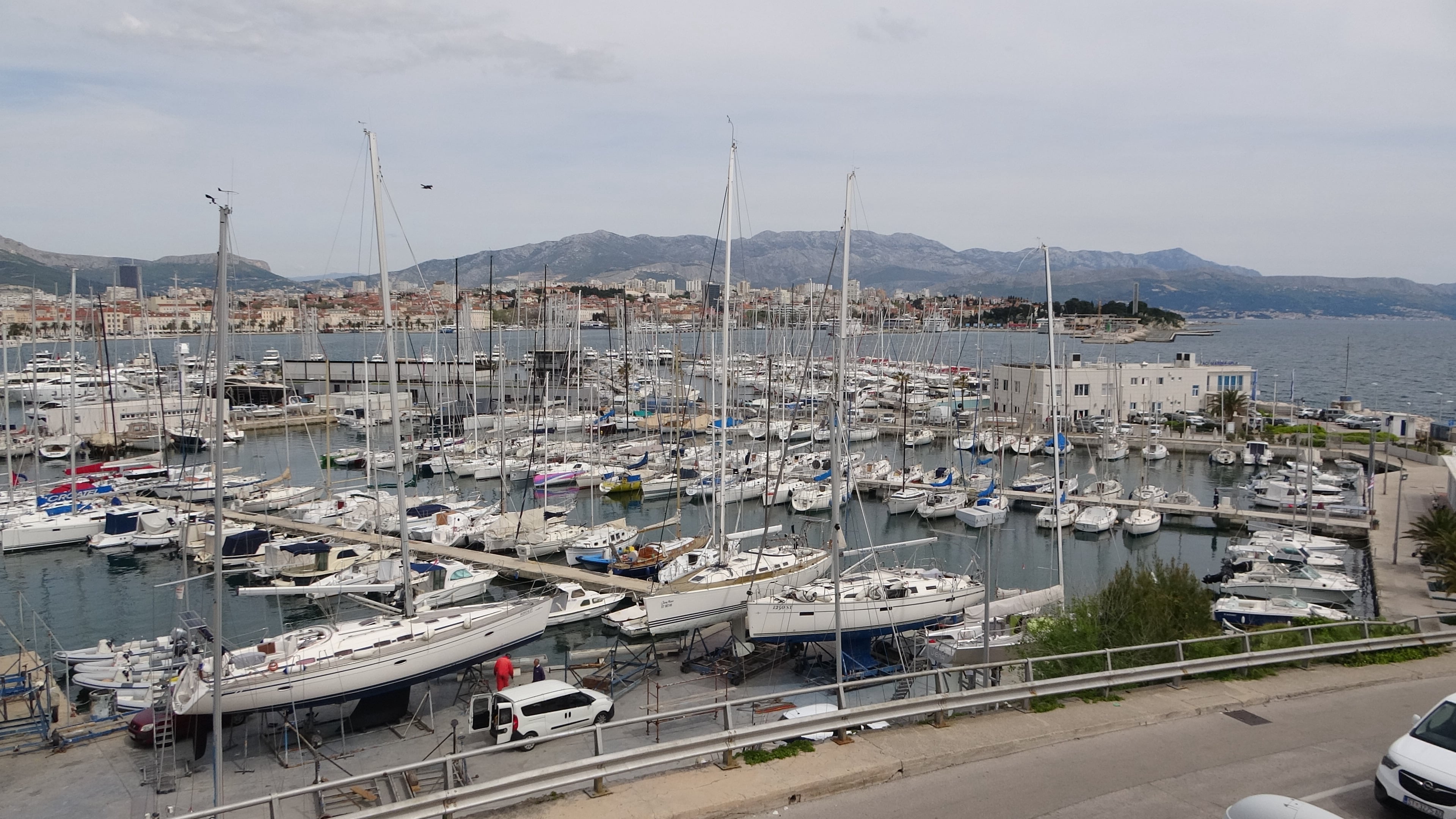 Split, Jachthafen