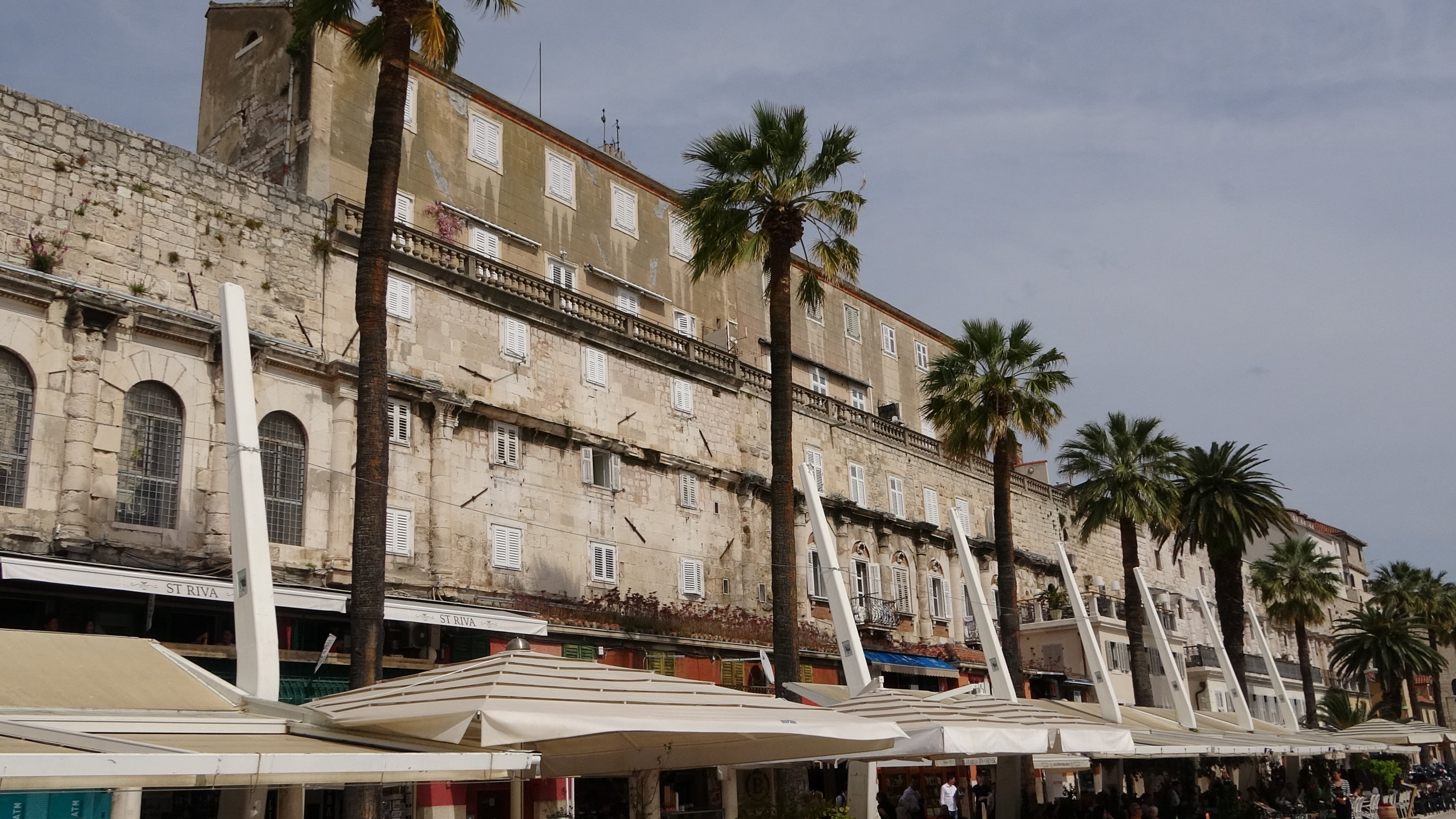 Split, Diokletianpalast Hafenseite