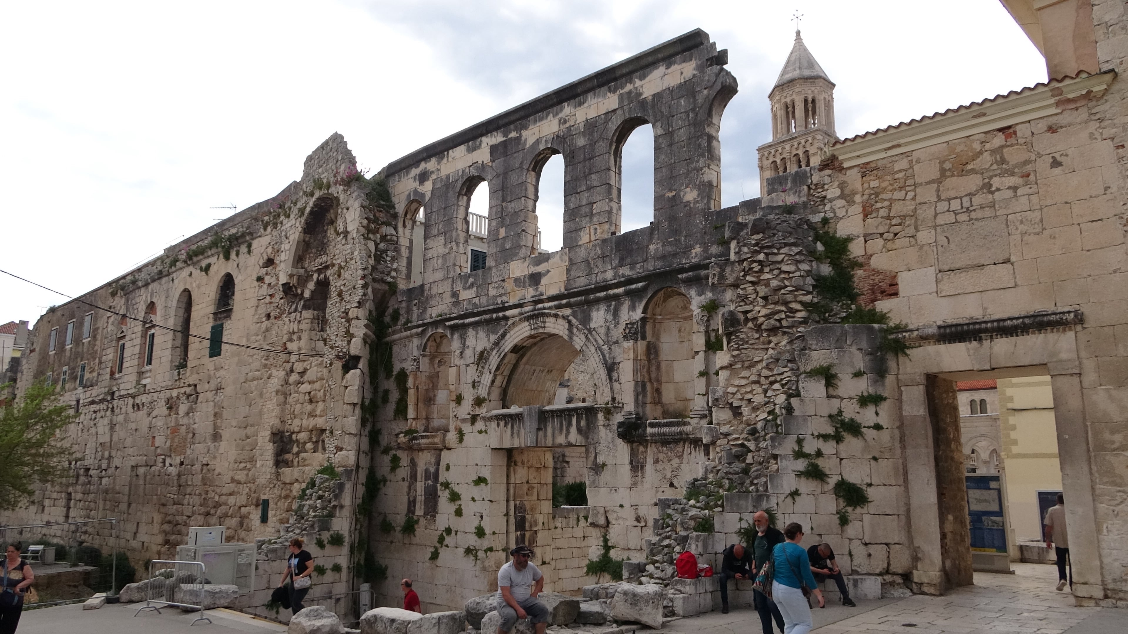 Split, Diokletianpalast Srebrena vrata