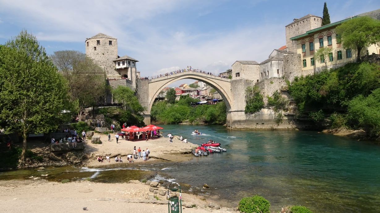 Mostar, alte Brücke