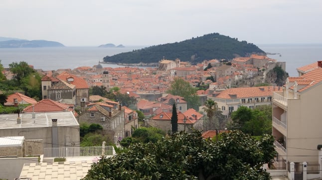 Dubrovnik, Altstadt beim Anmarsch