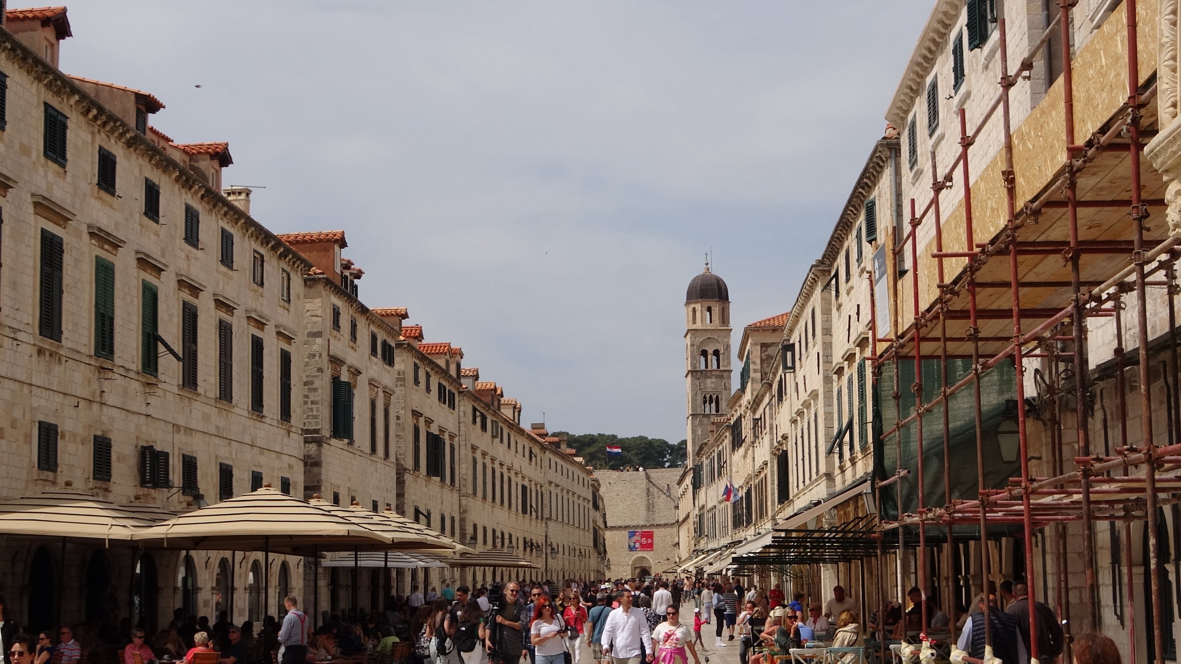 Dubrovnik, "Stradun" Hauptstraße der Altstadt