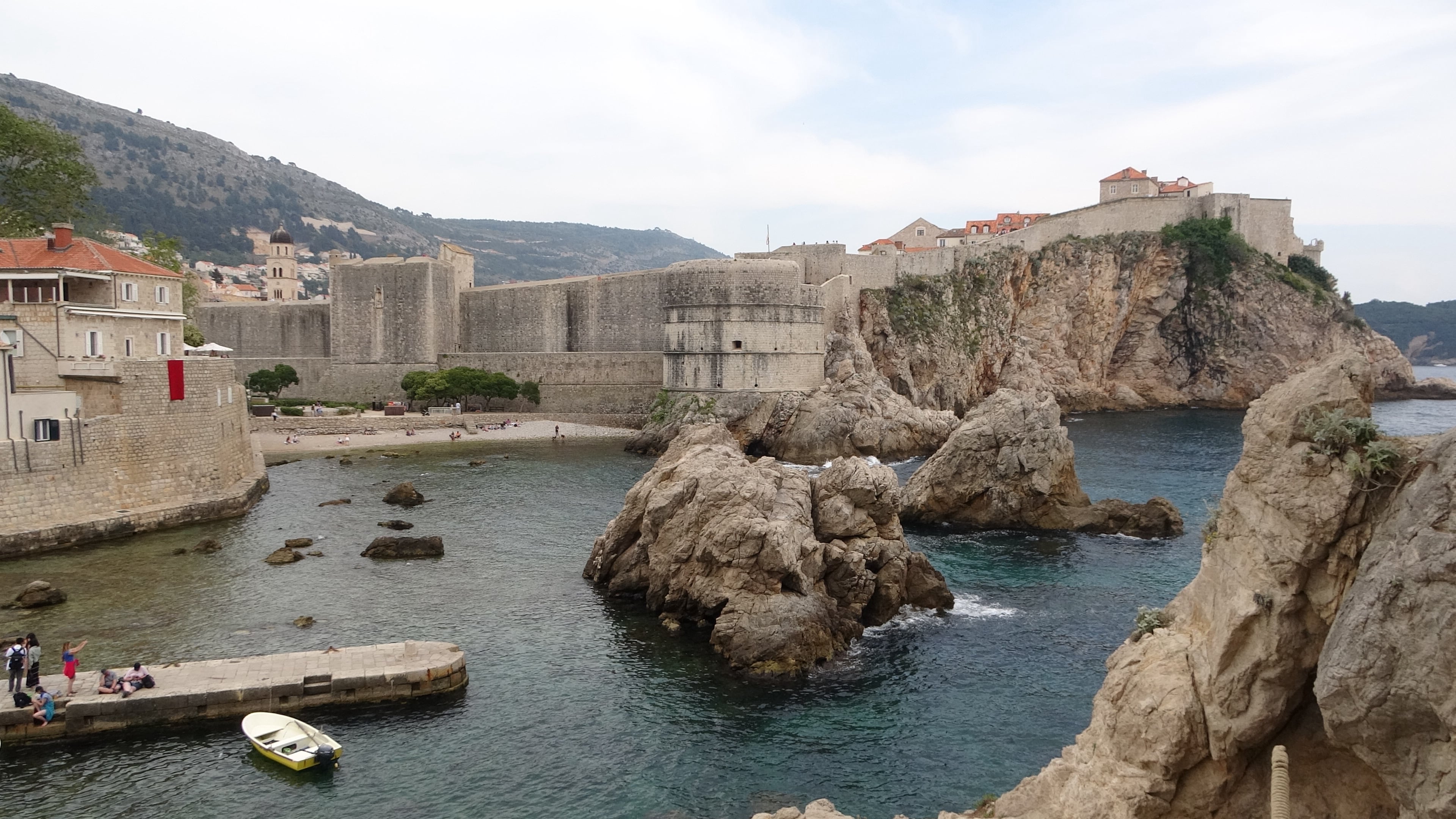 Dubrovnik, von allen Seiten gesichert