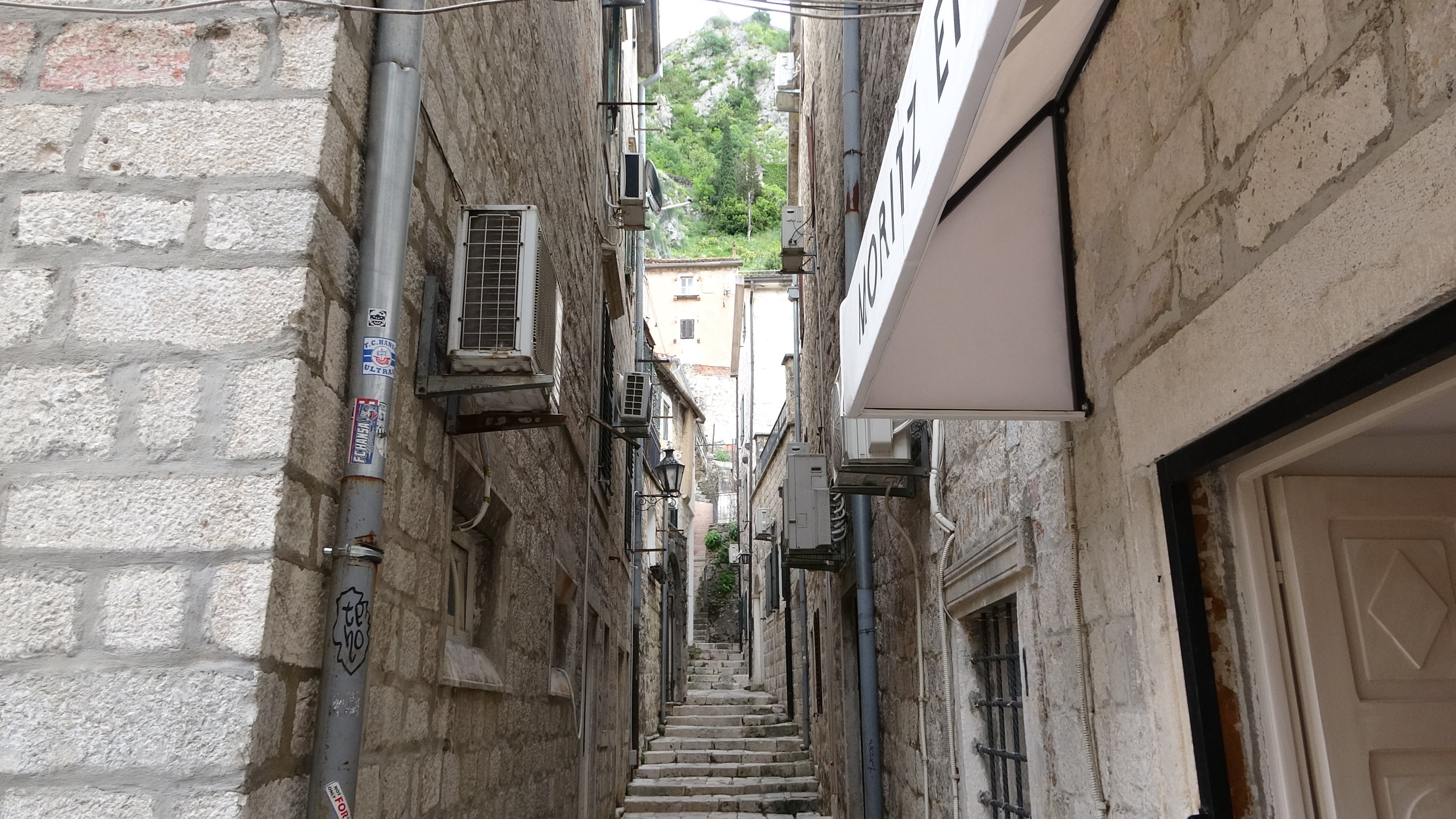 Kotor, Altstadtgasse