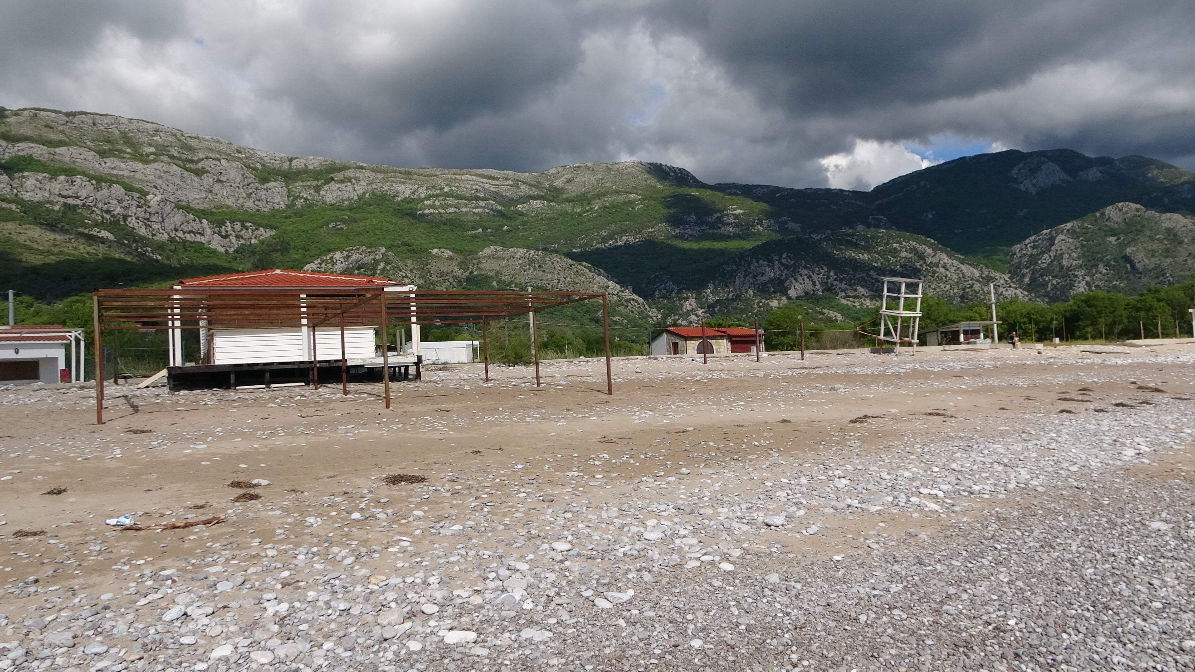 Buljarica weiterer noch nicht geöffneter CP