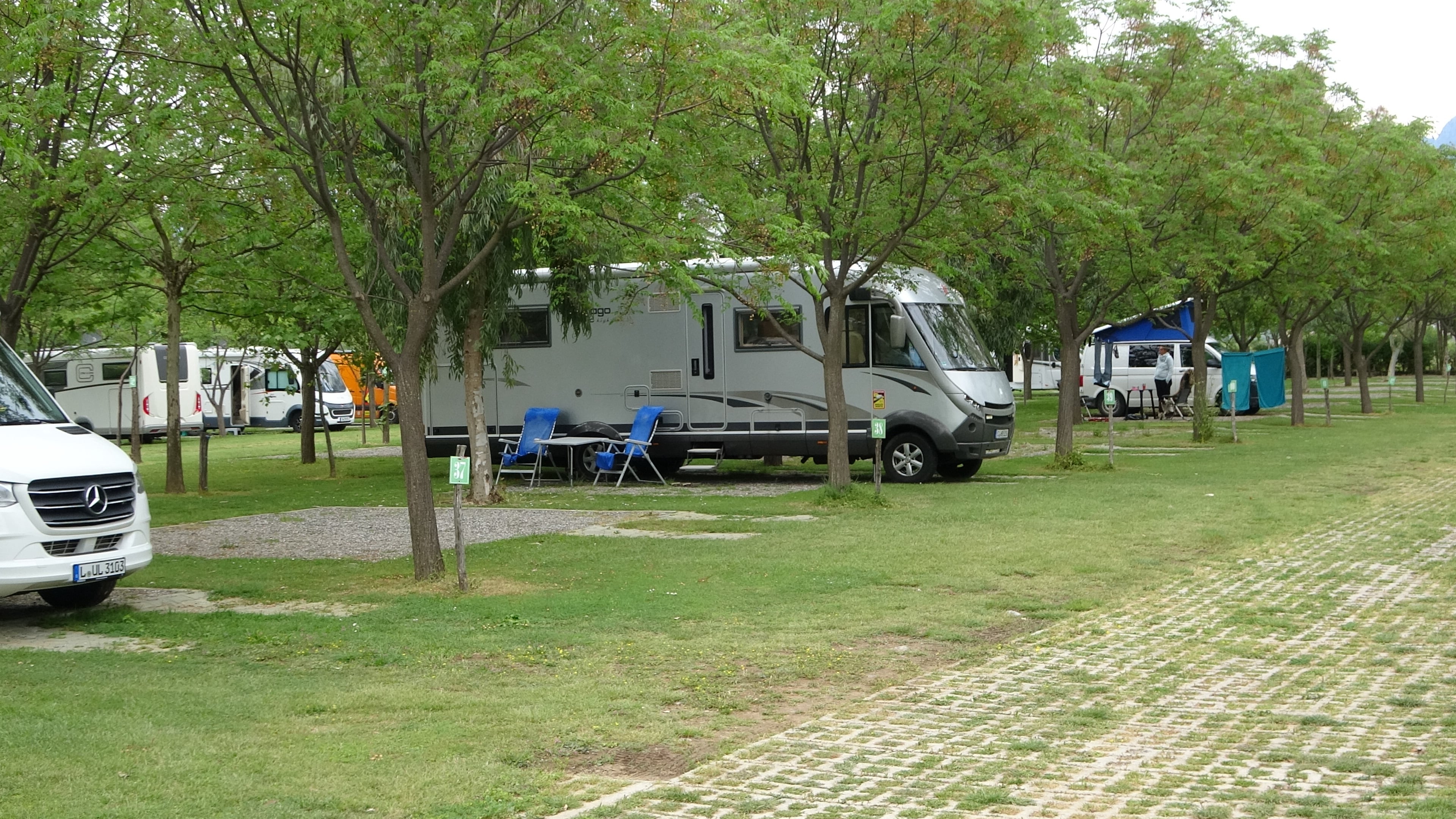 Shkodër, Parzelle auf dem CP