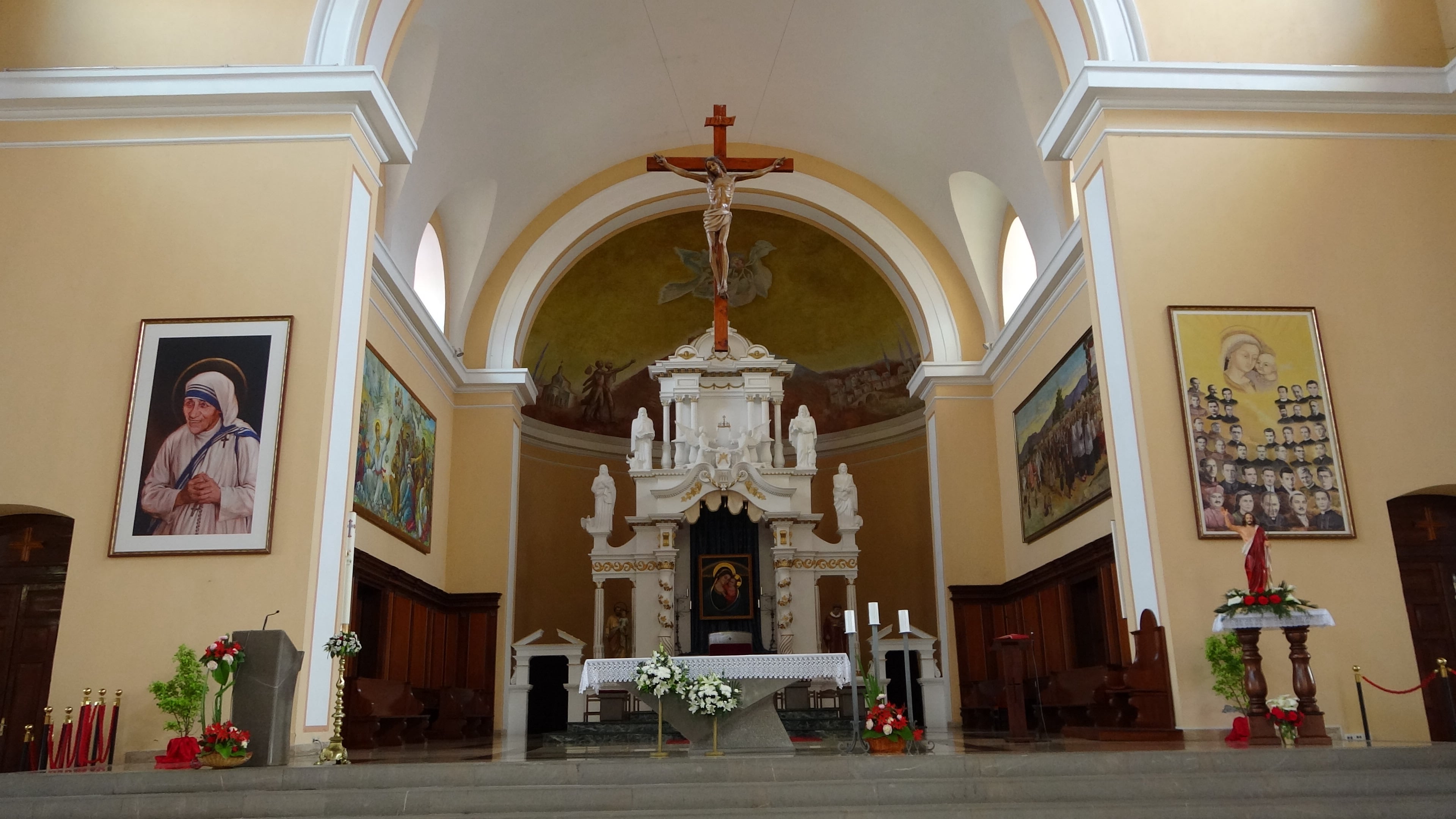 Shkodër, Decke der Kathedrale 