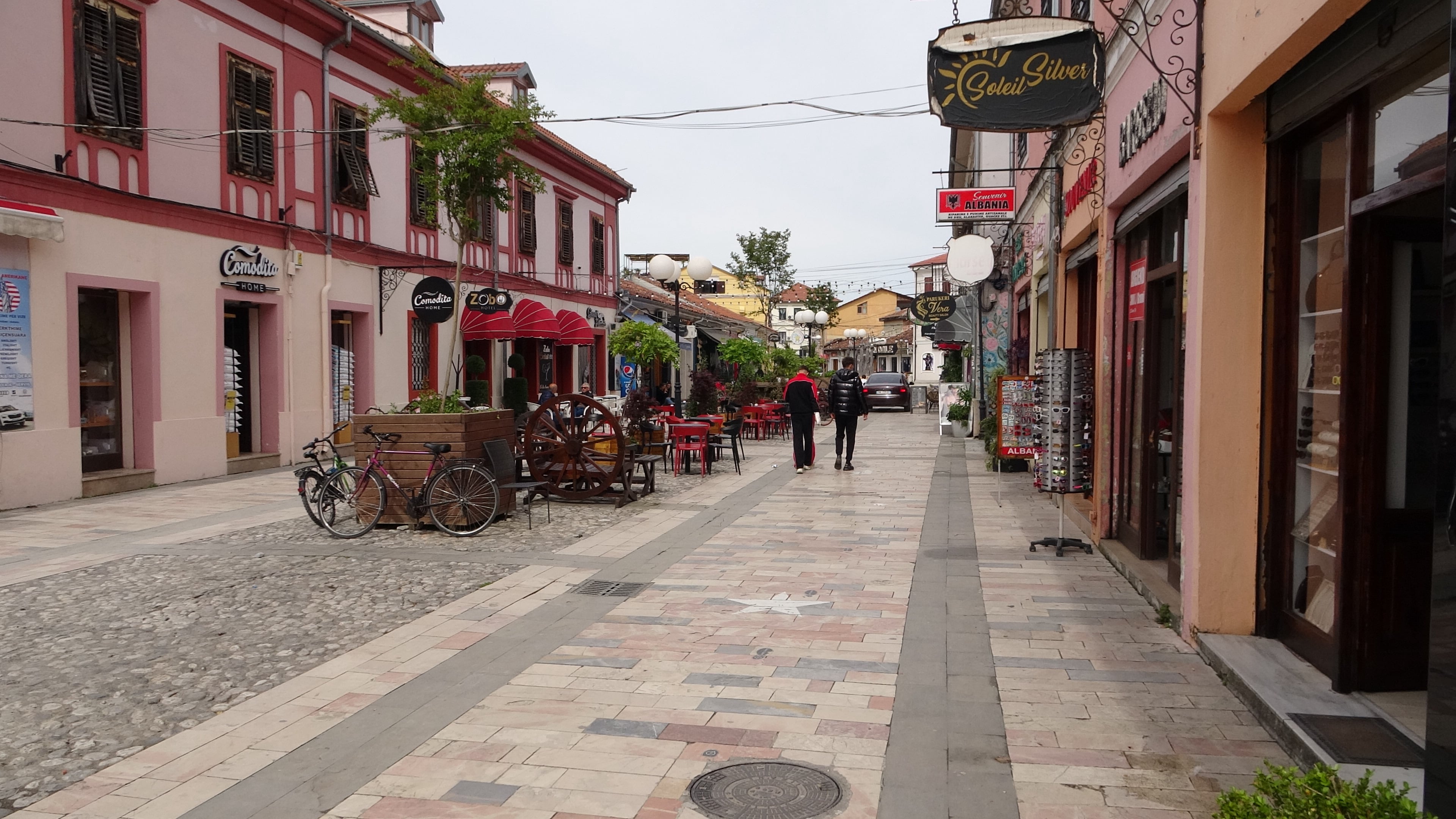 Shkodër, Fußgängerzone 1