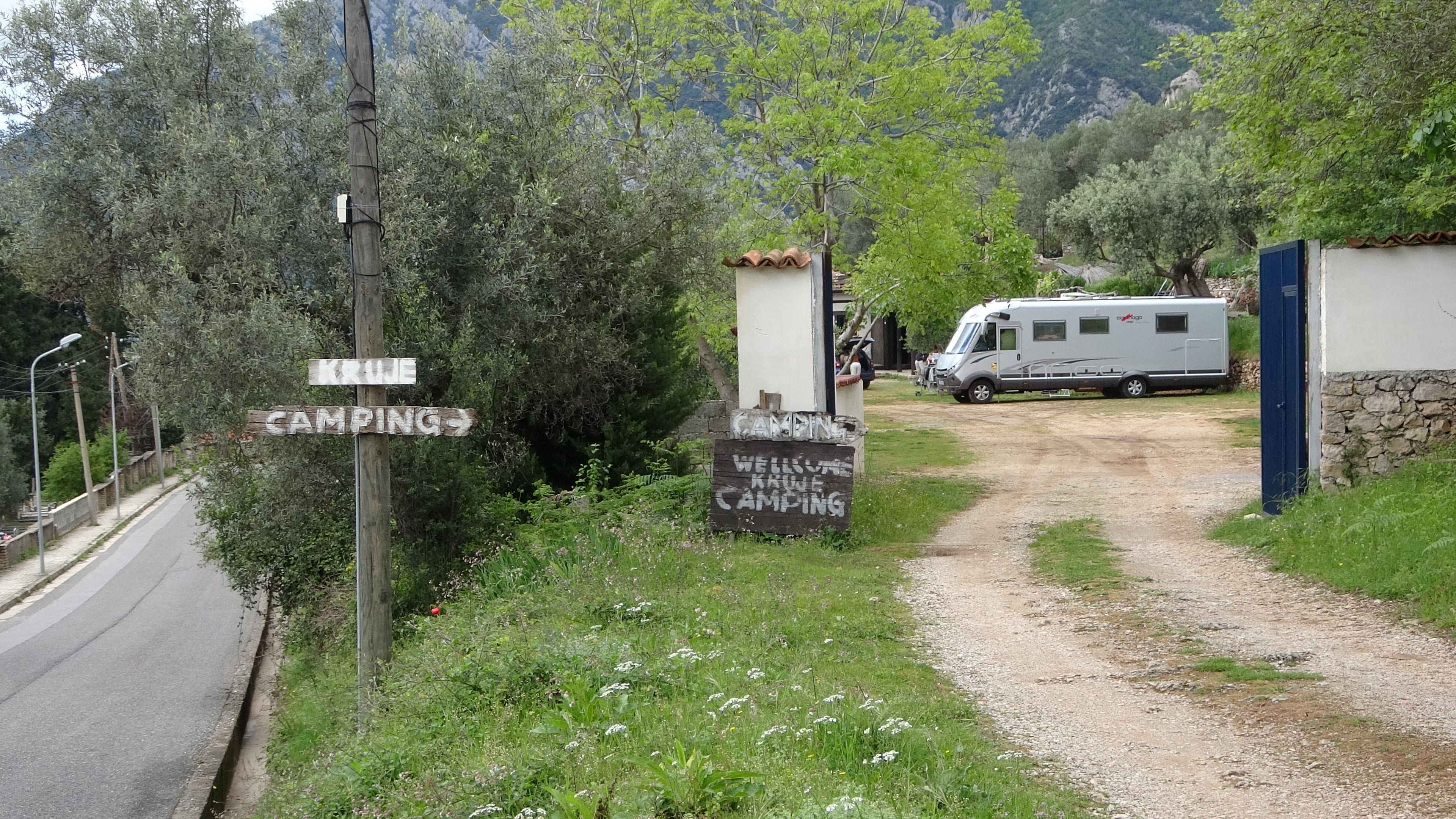 Kruja, Kruje Camping