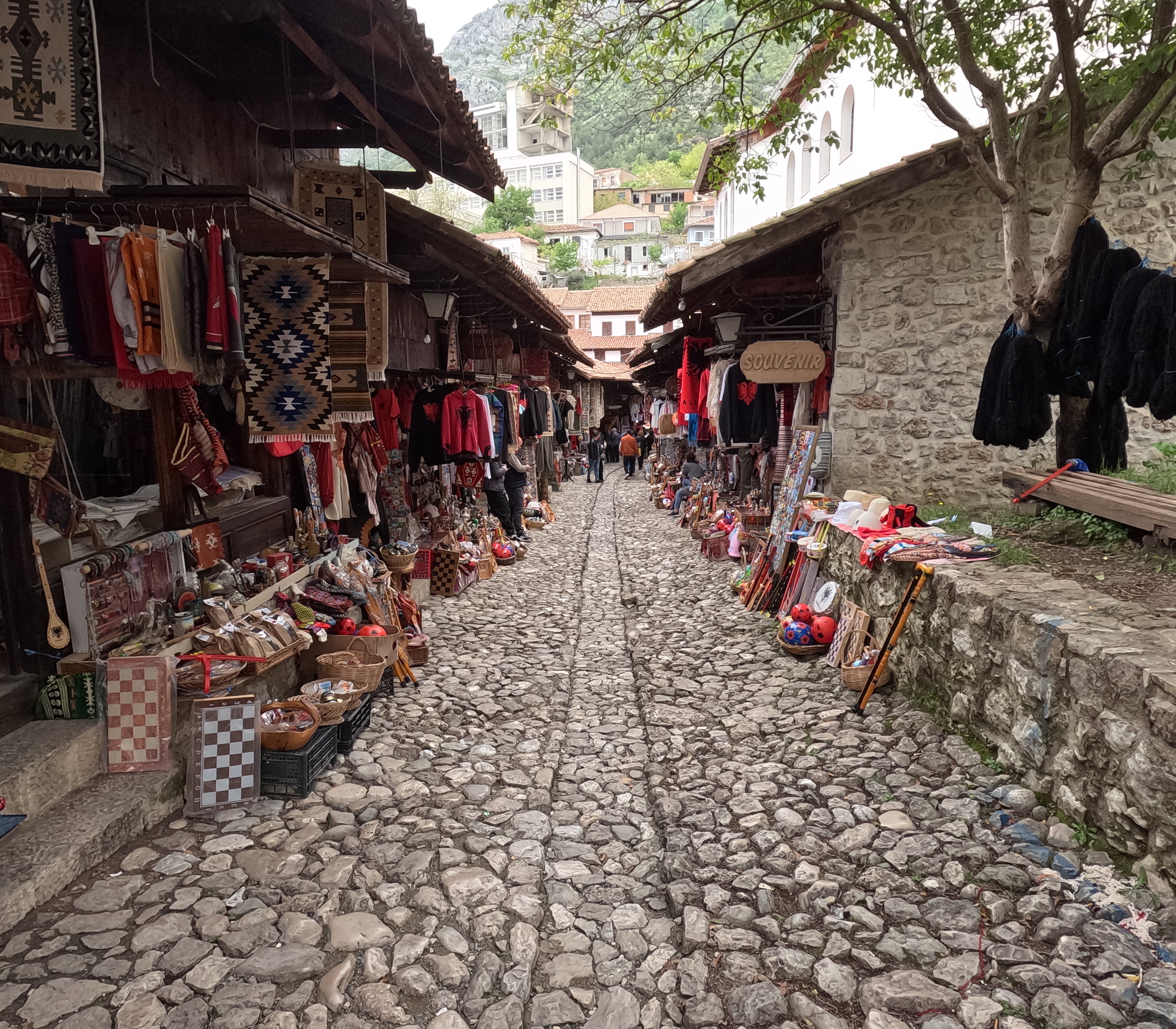Kruja, Bazarstraße