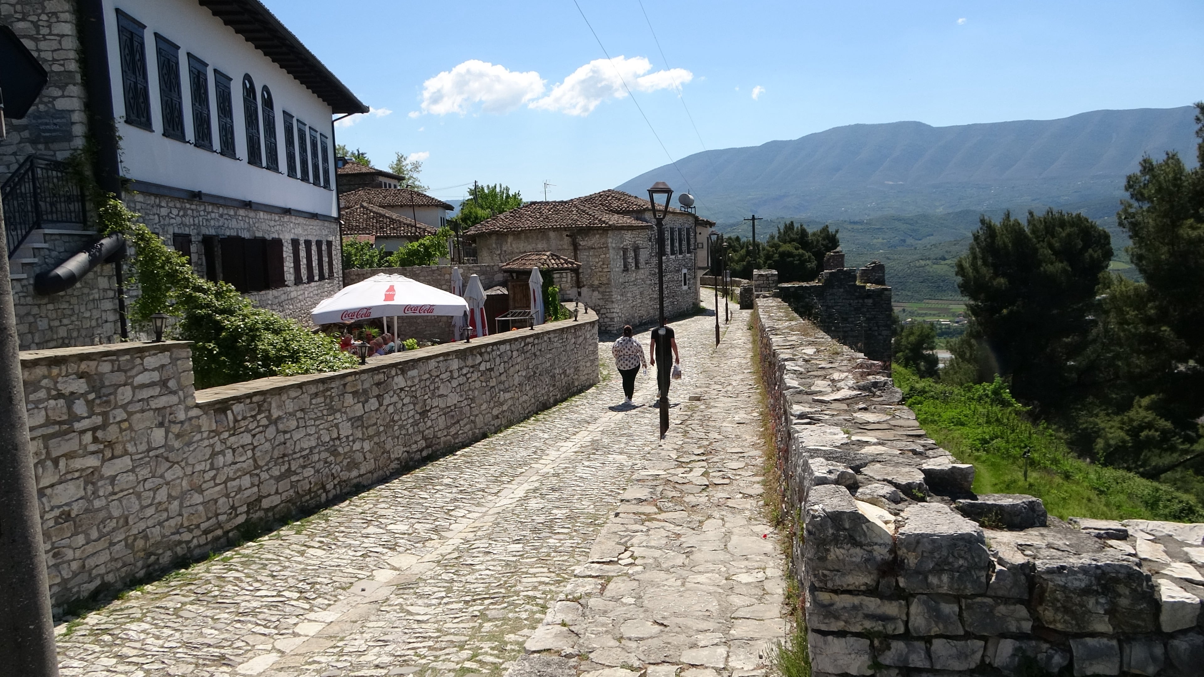 Berat, Burg Rundgang
