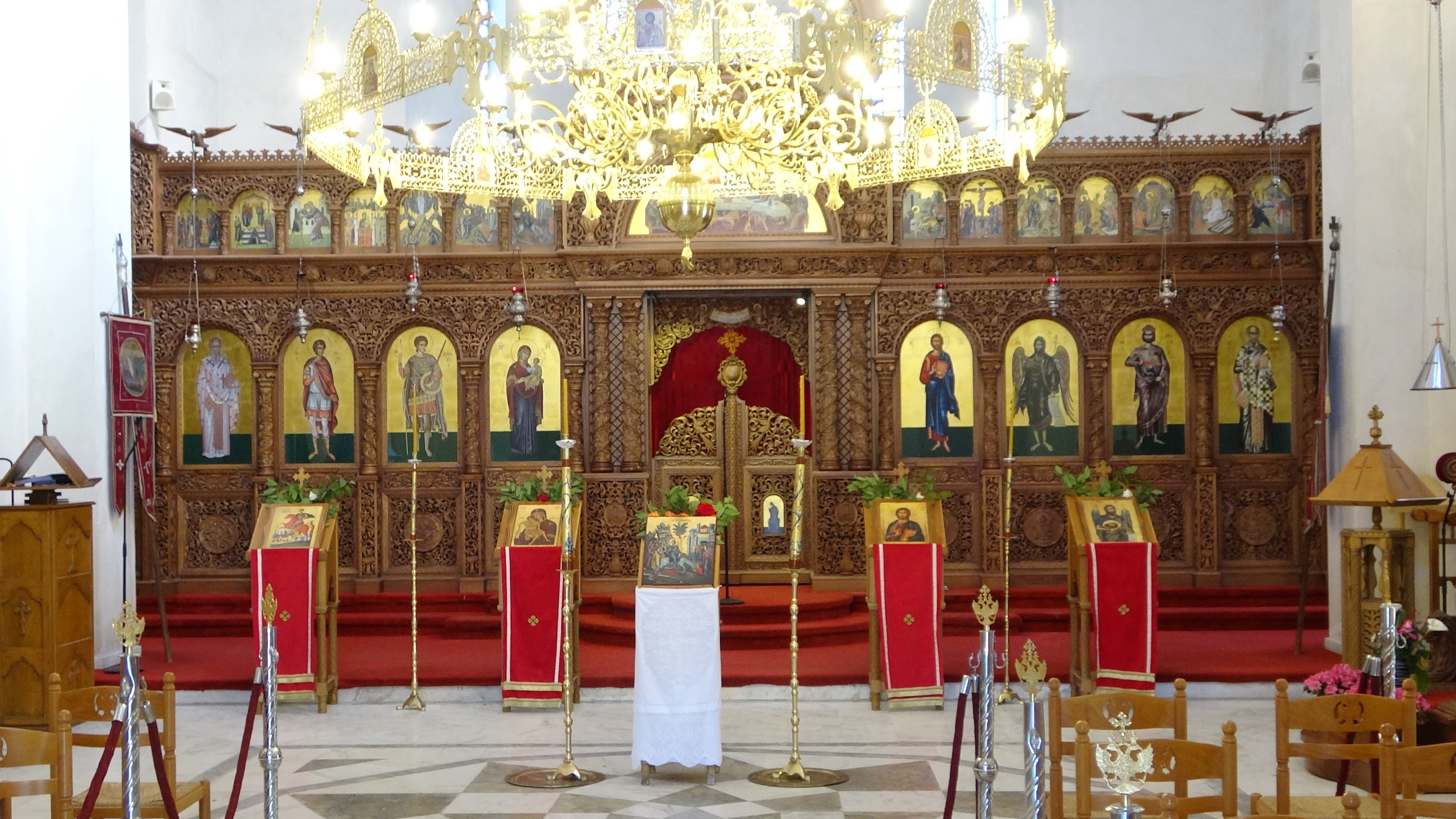 Berat, orthodoxes Innenleben der Kathedrale