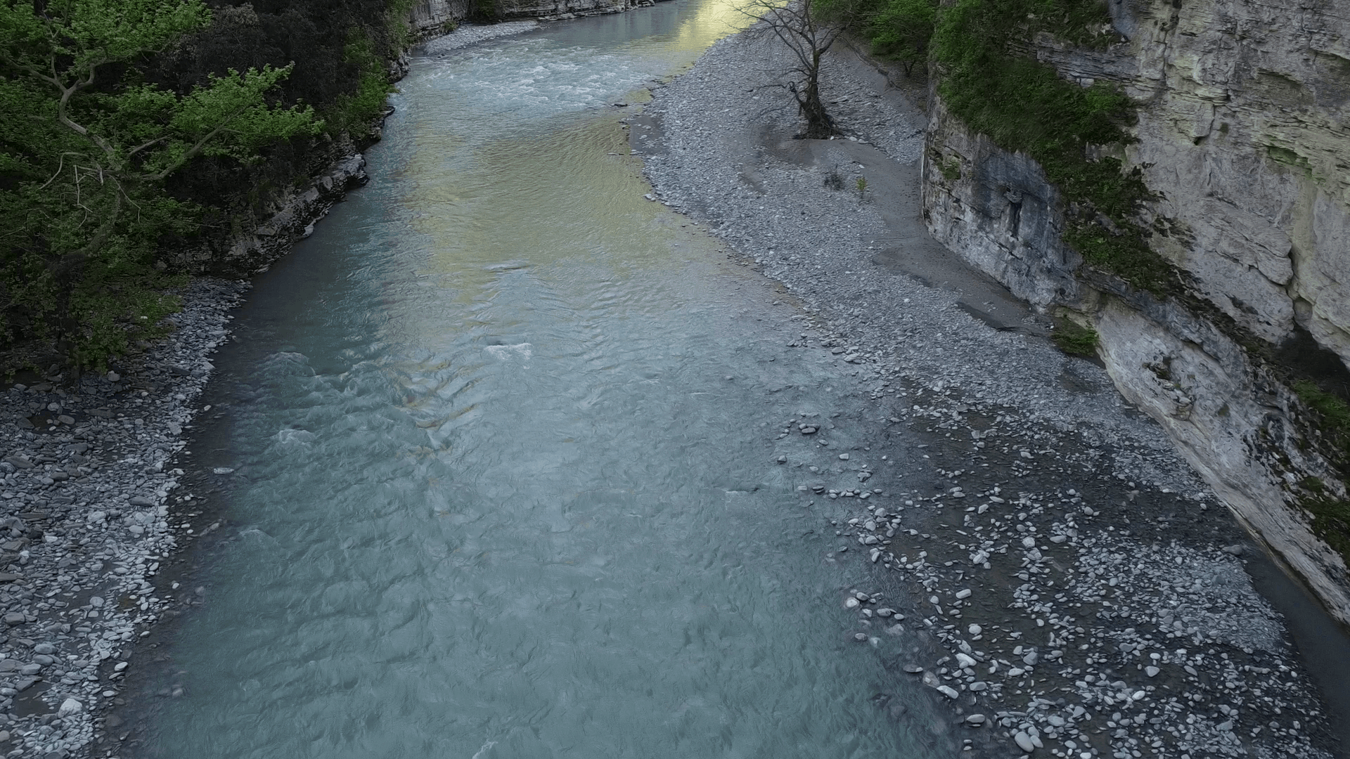 Osam-Canyon, Drohnenaufnahme 3