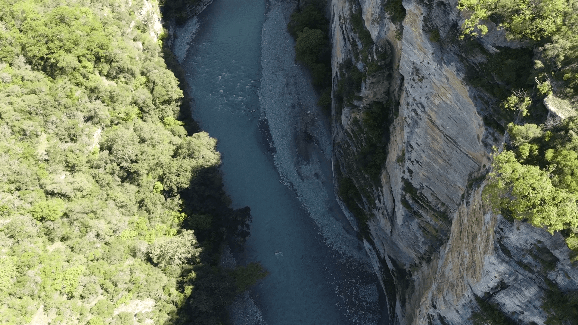 Osam-Canyon, Drohnenaufnahme 2