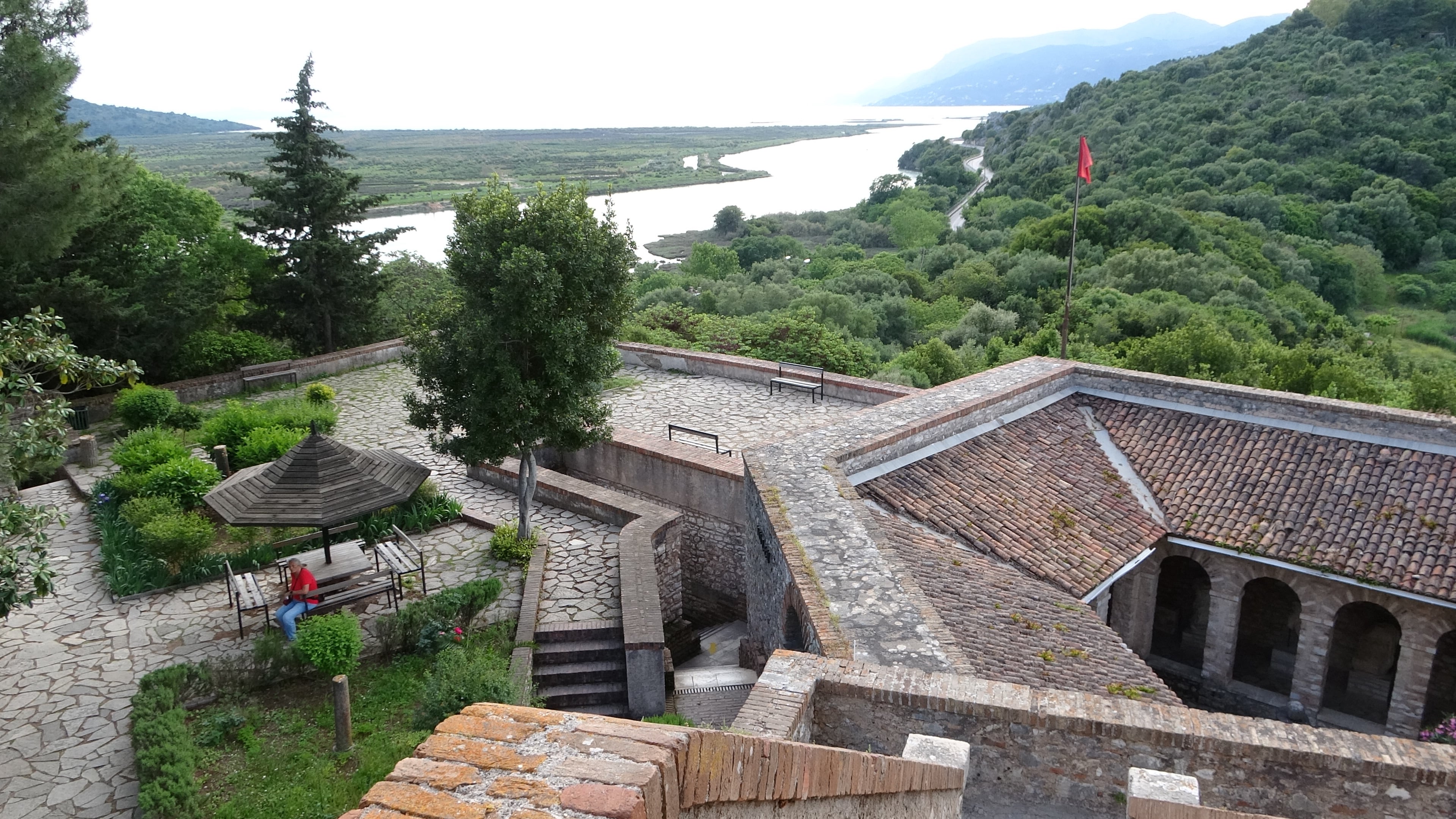 Butrint, Blick zum Ionischen Meer