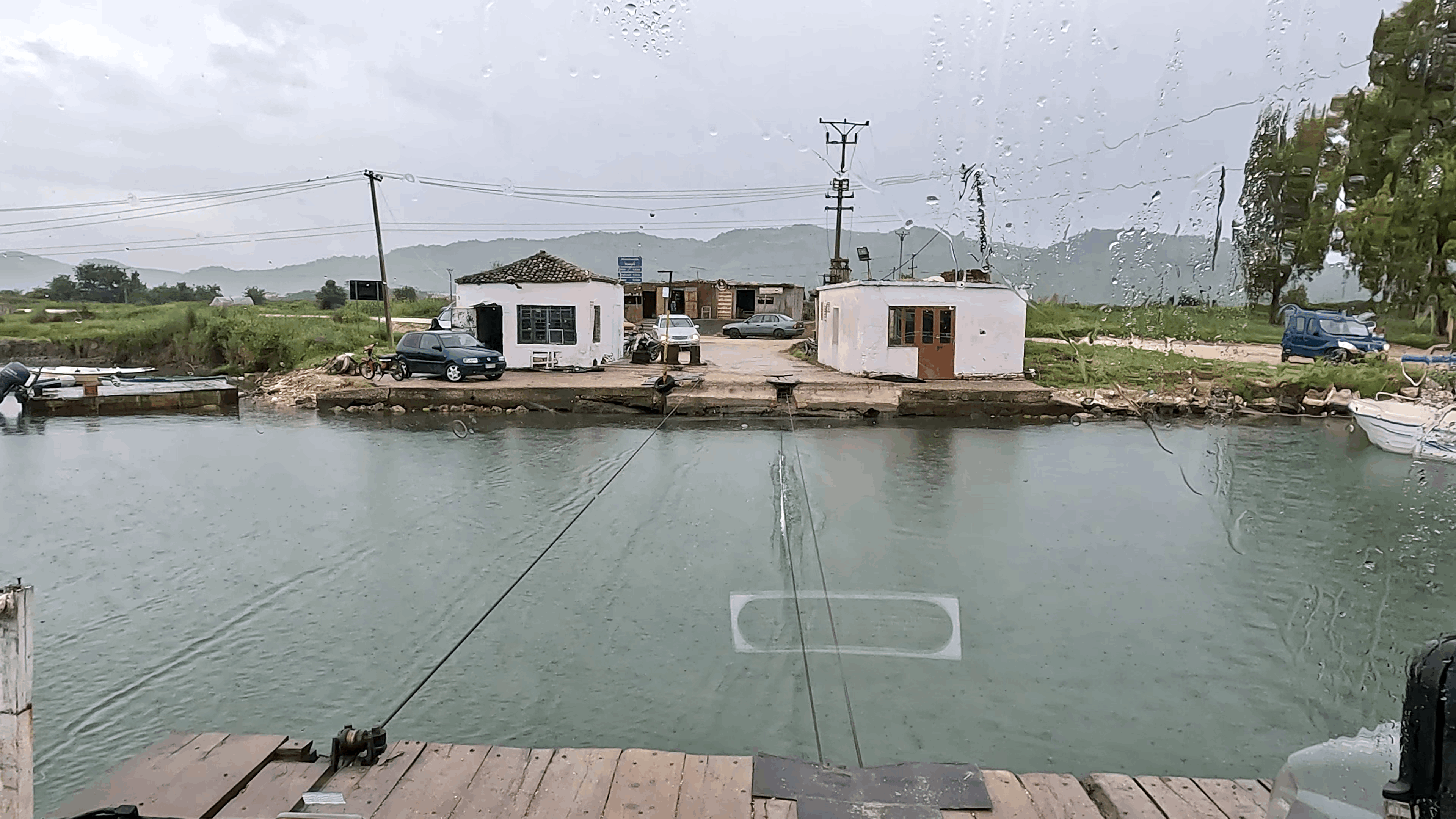 Butrint, Fähre Überfahrt