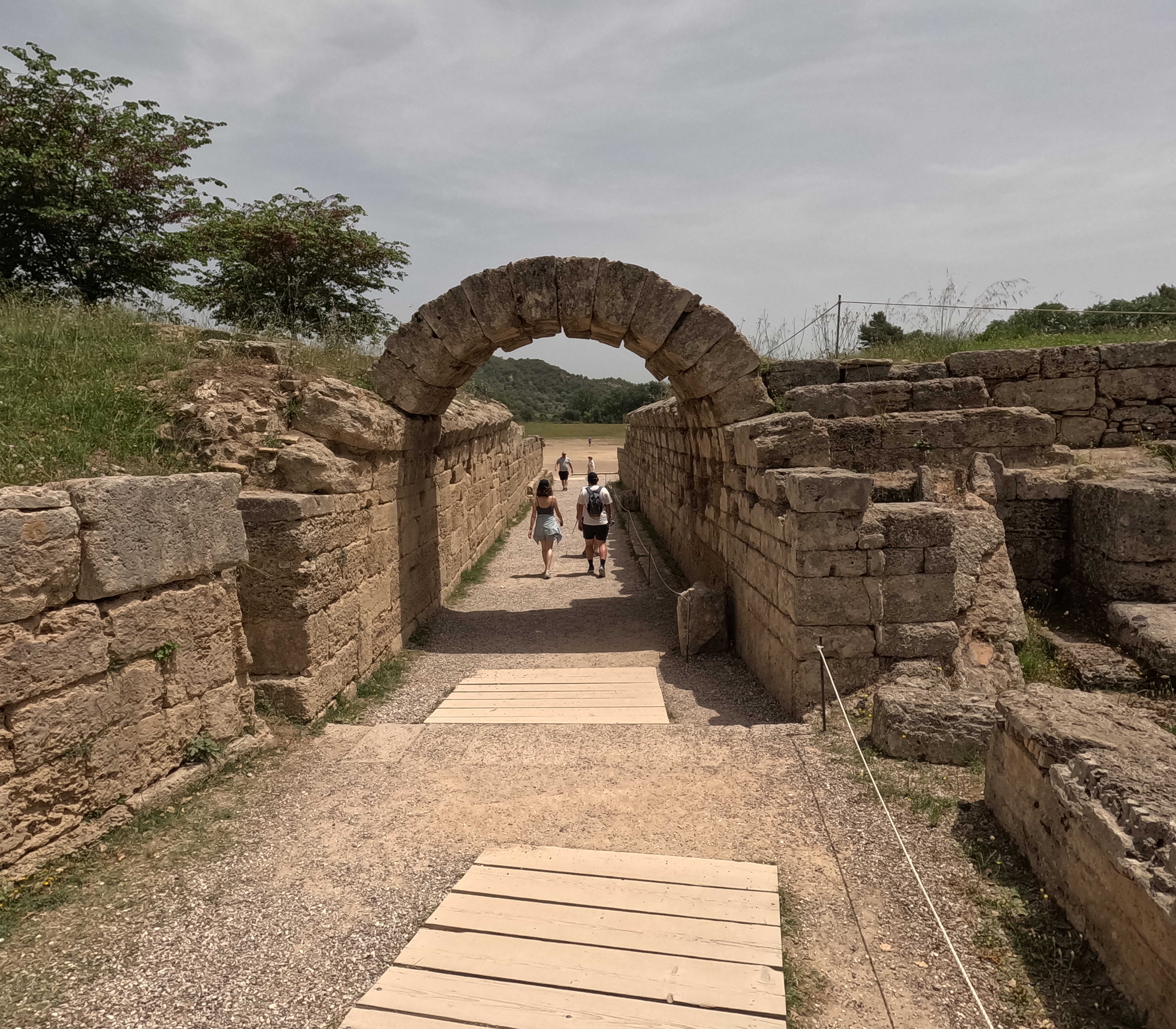 Olympia, Eingang zum Stadion