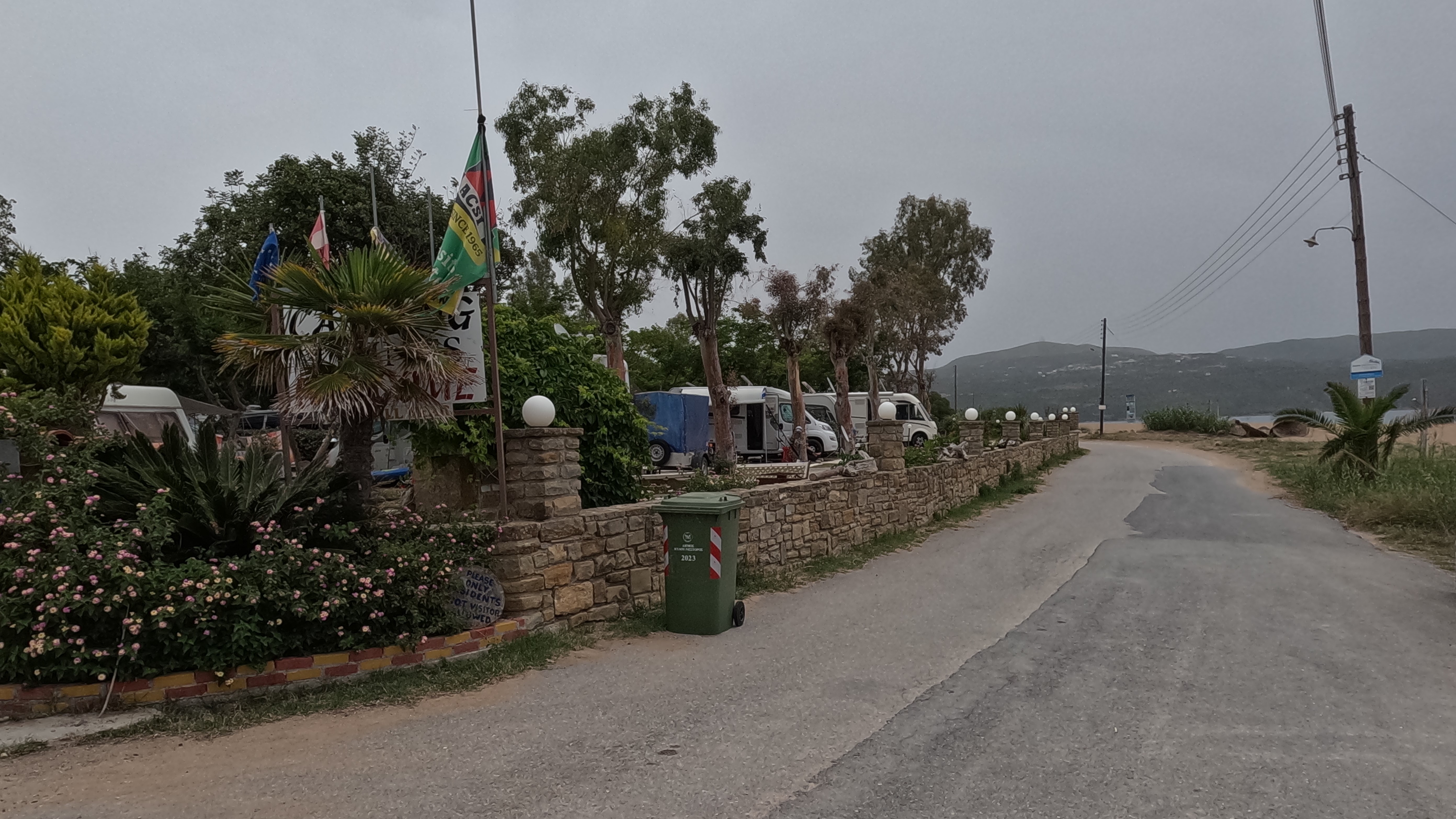 Finikounda, CP am Strand