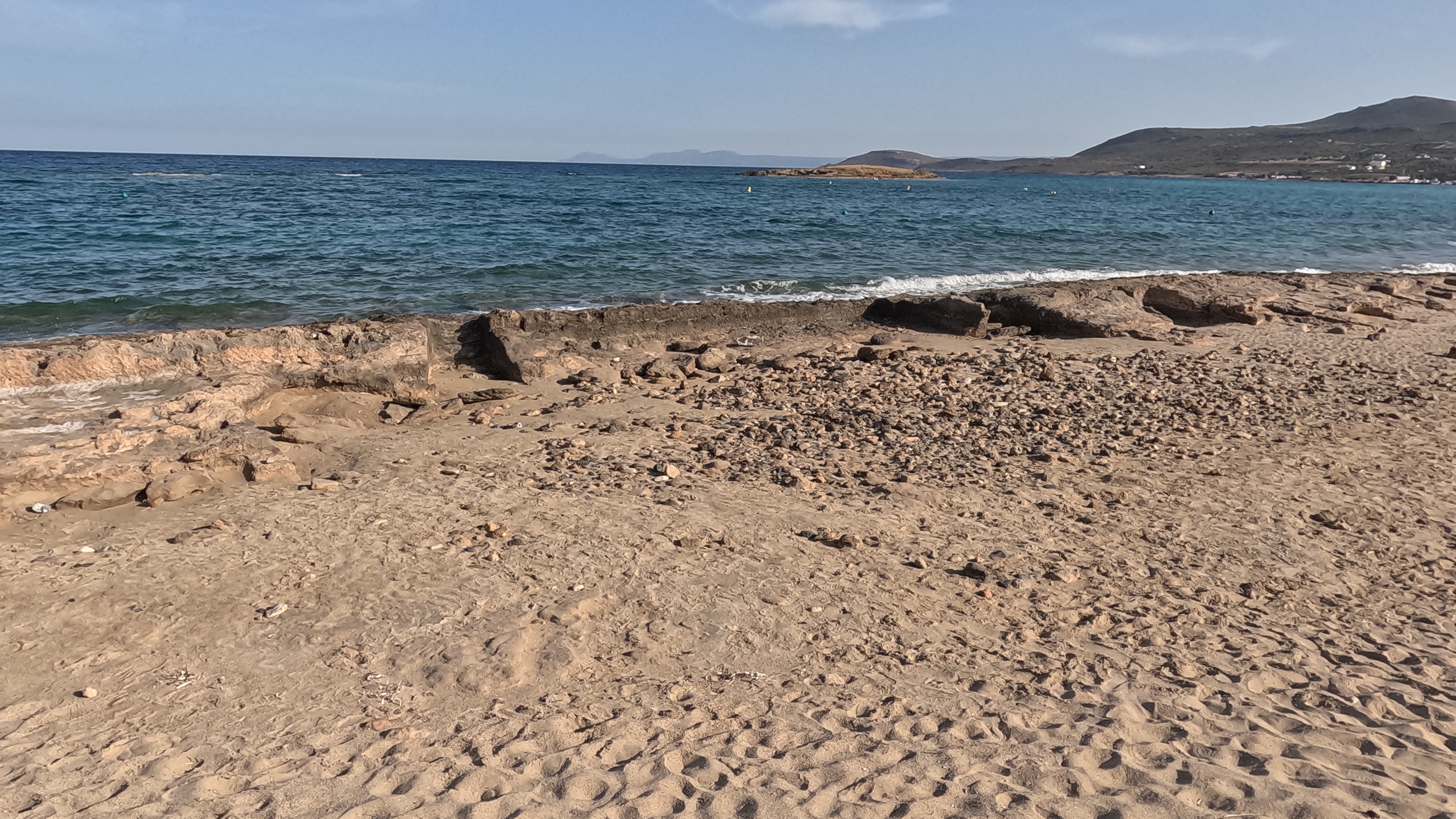 Pounta Friedhof und versunkene Stadt