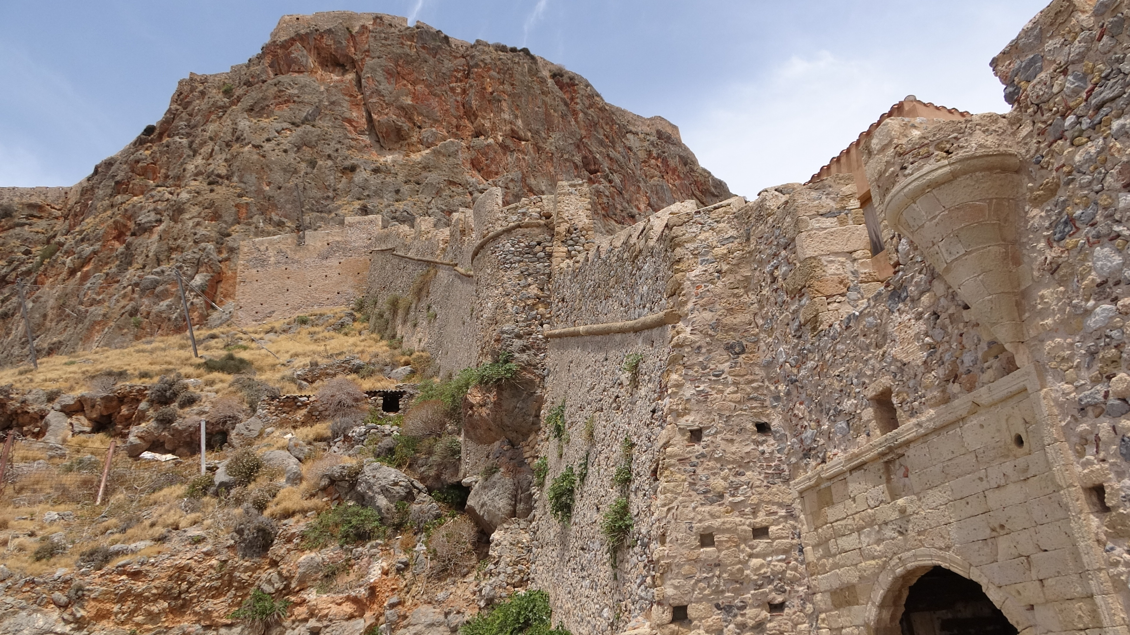 Monemvasia Stadtmauer