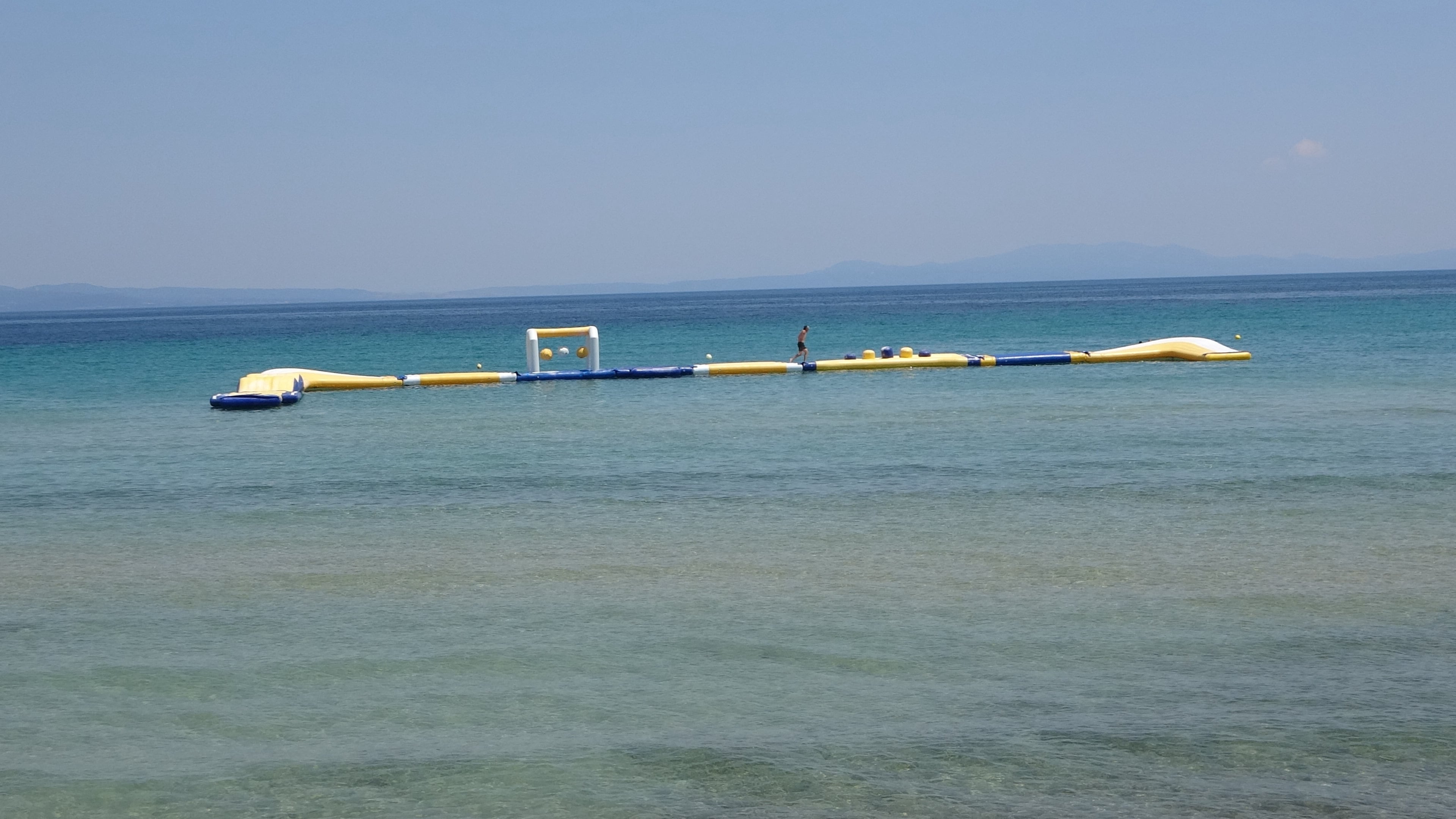 Großspielzeug am Oststrand