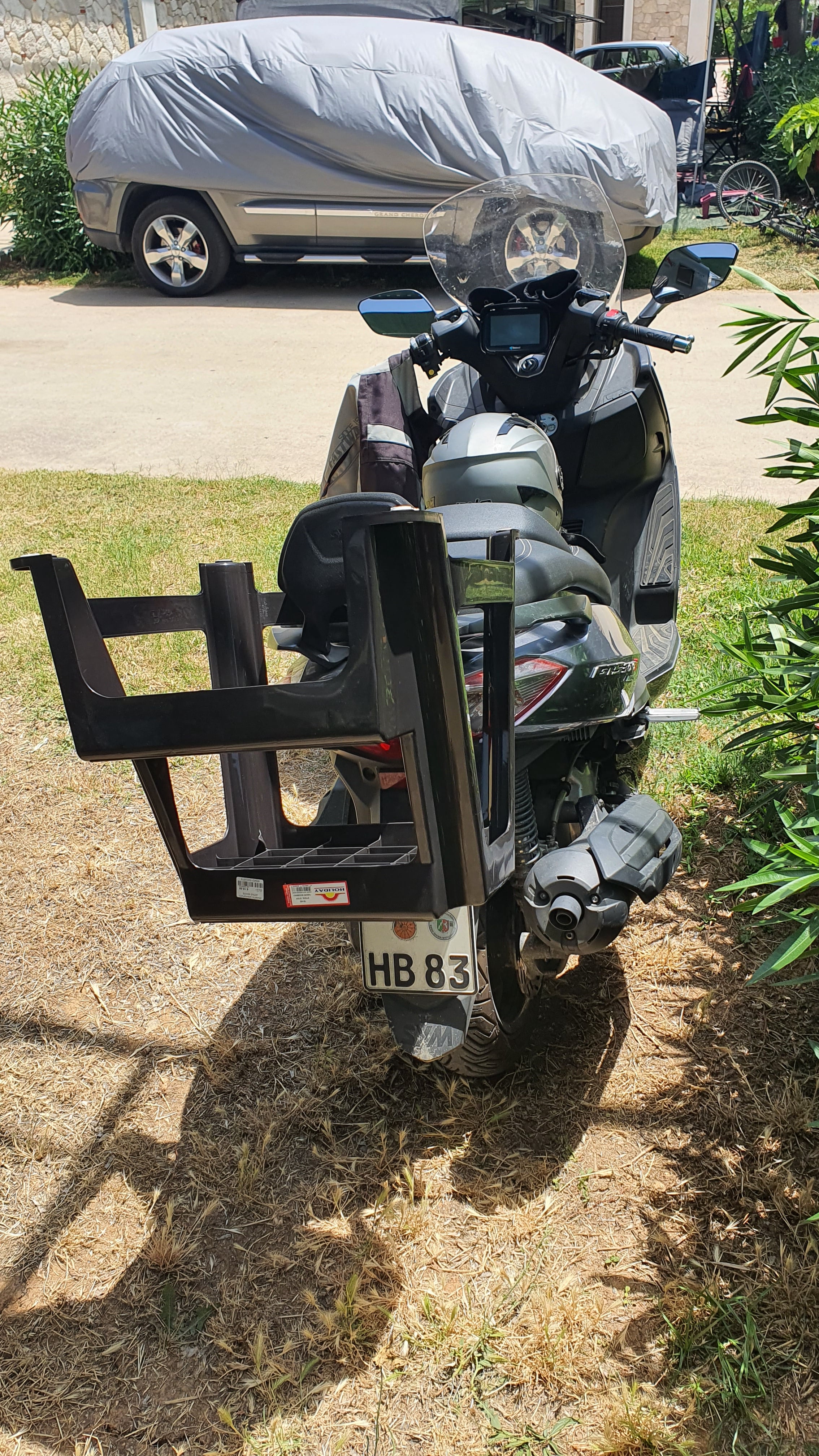 Transport der Ersatztreppe