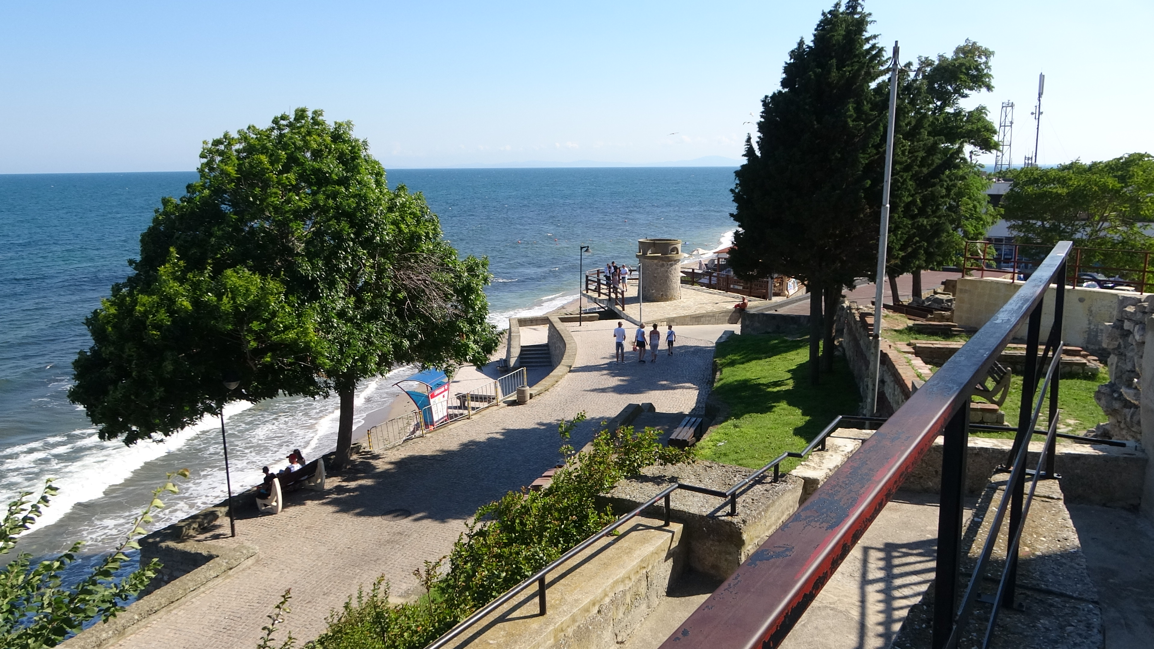 Nessebar, Promenade