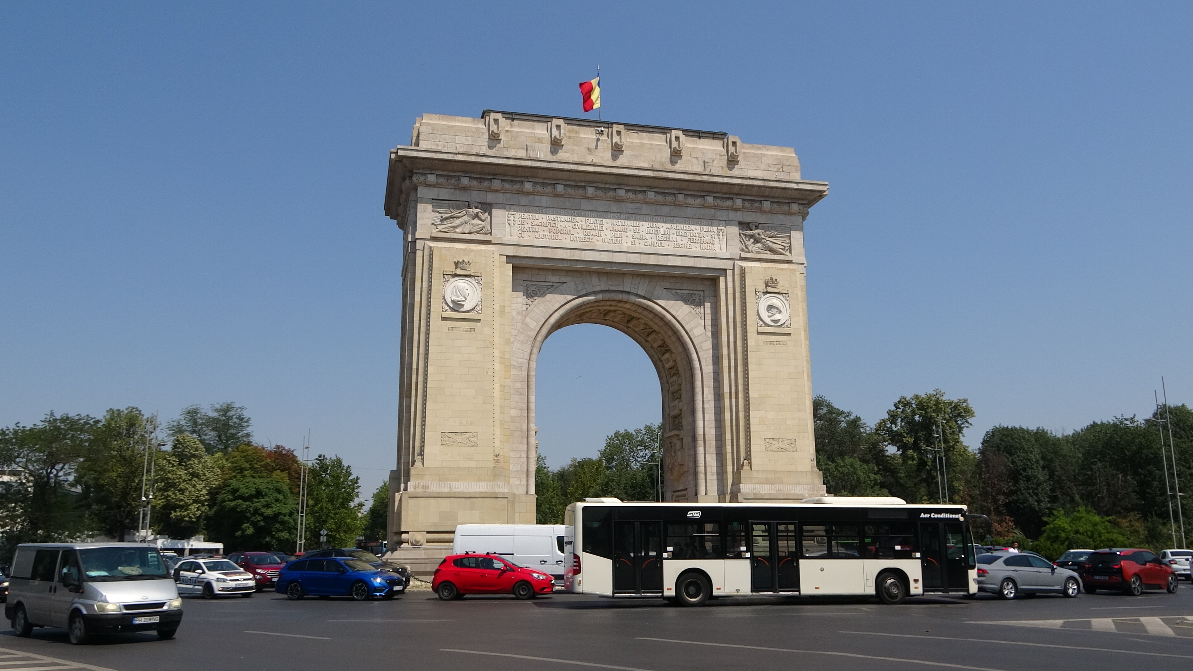 Bukarest, Triumpfbogen