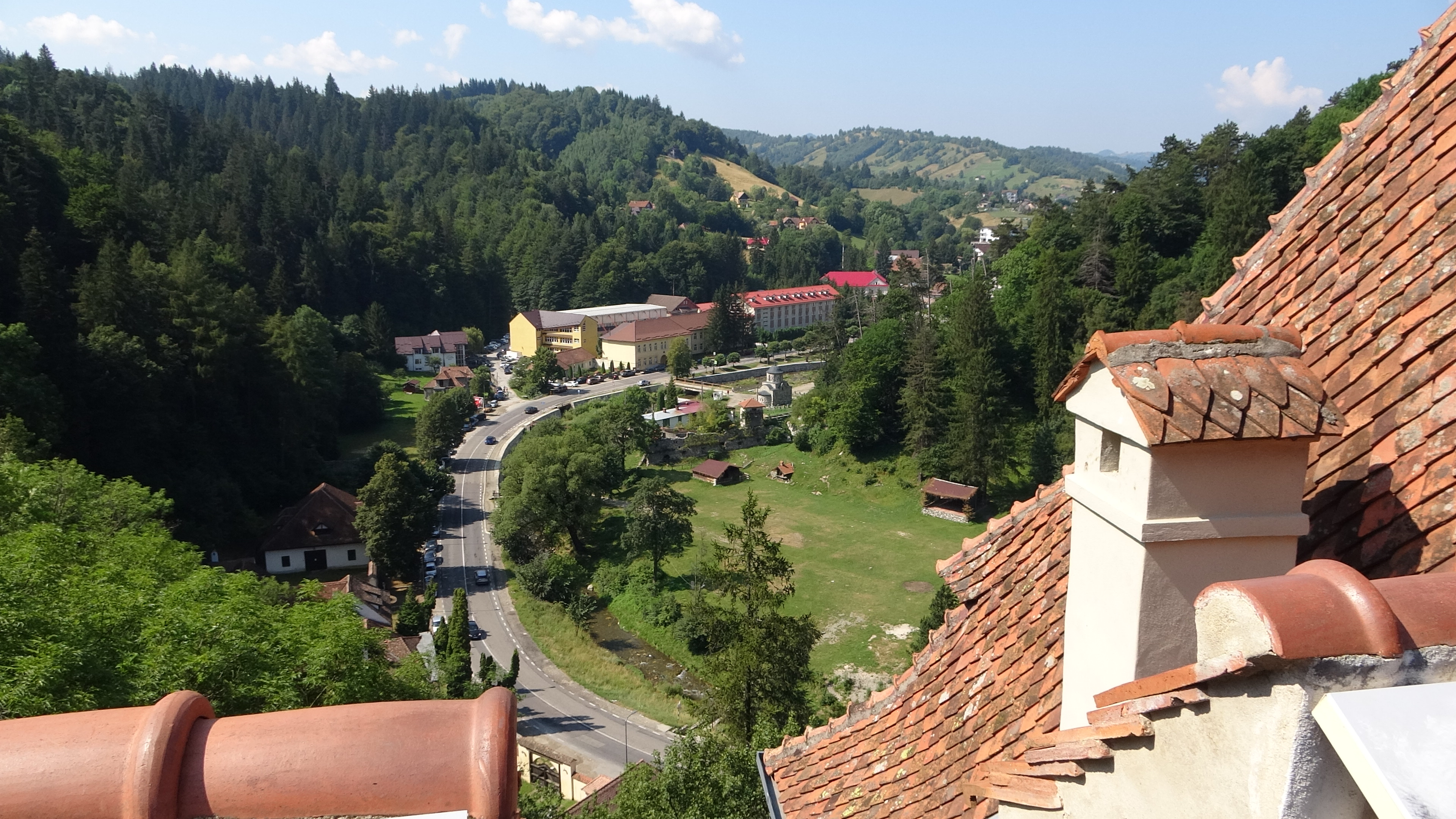 Bran, Blick von der Burg