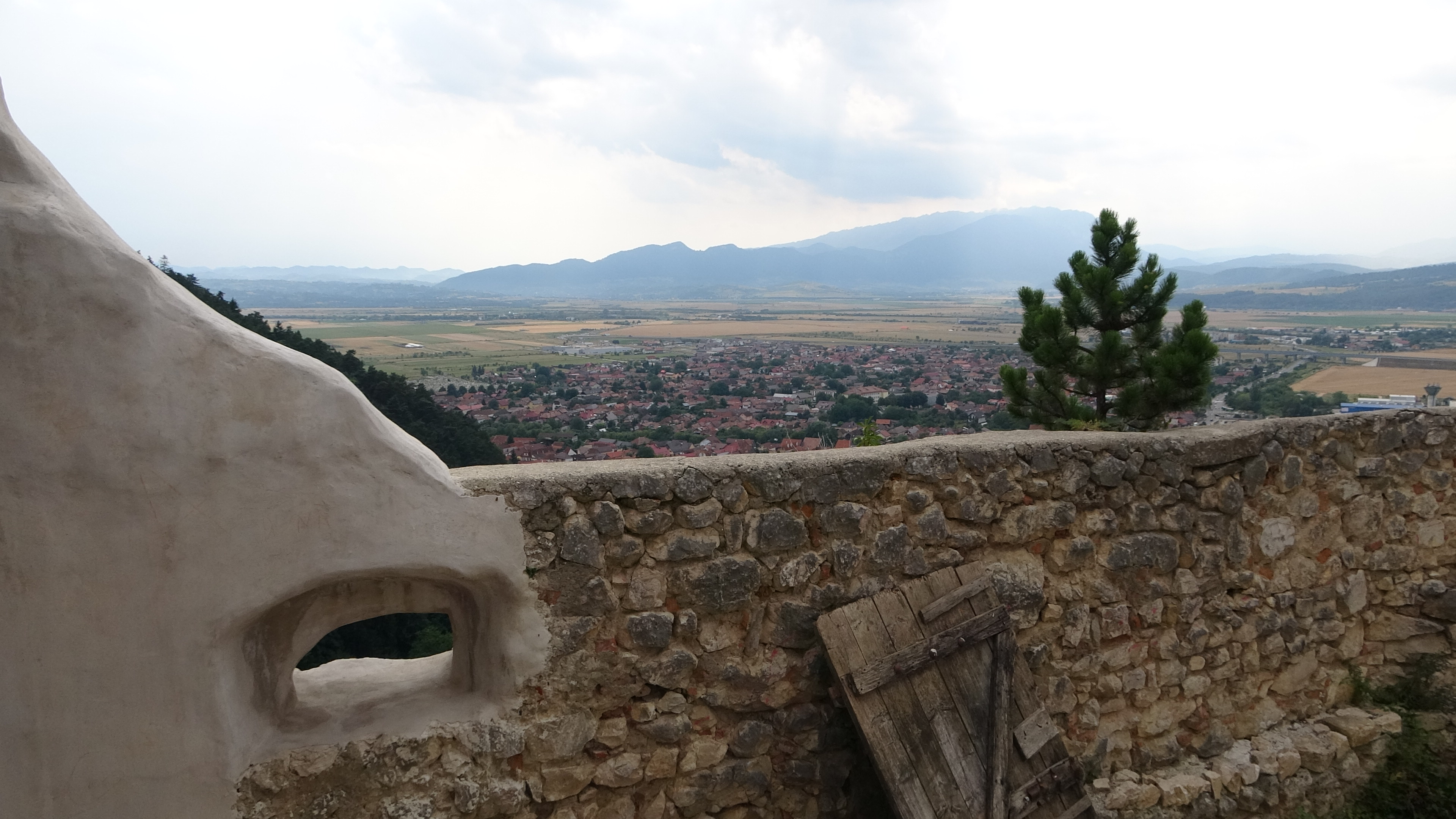 Râșnov, Blick von oben