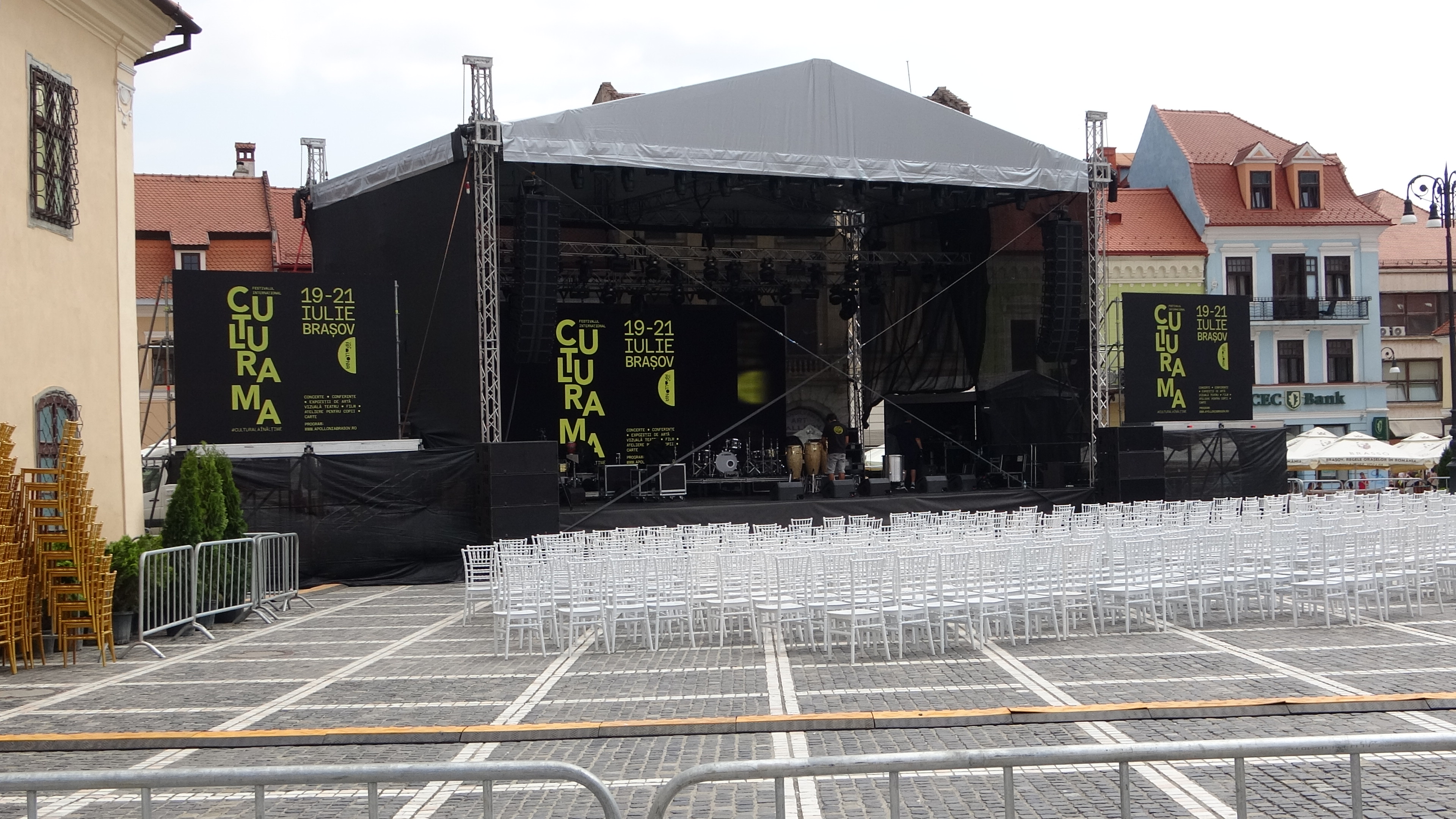 Brașov, Vorbereitungen auf Festival