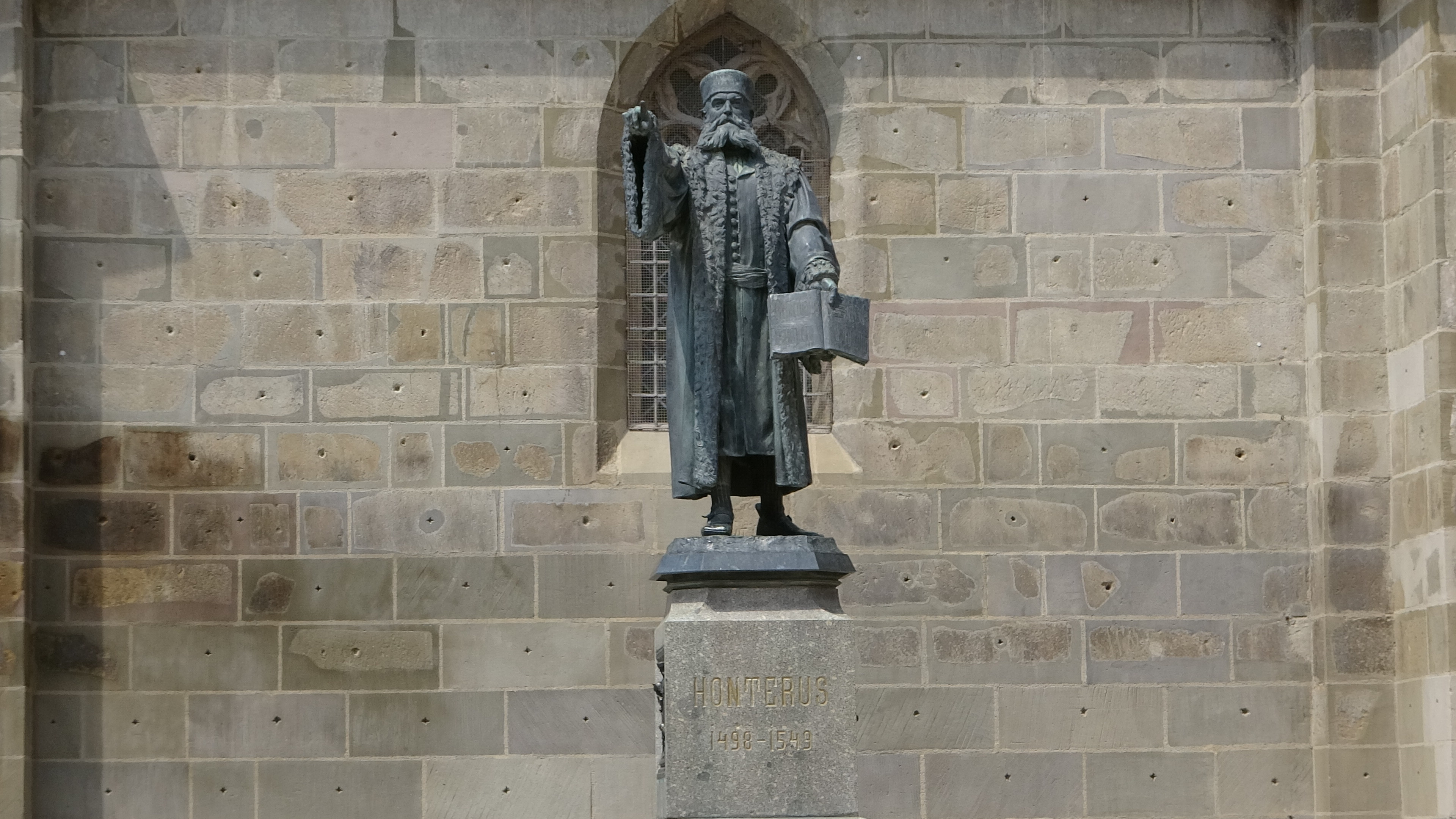Brașov, Honterus rumänischer Reformator