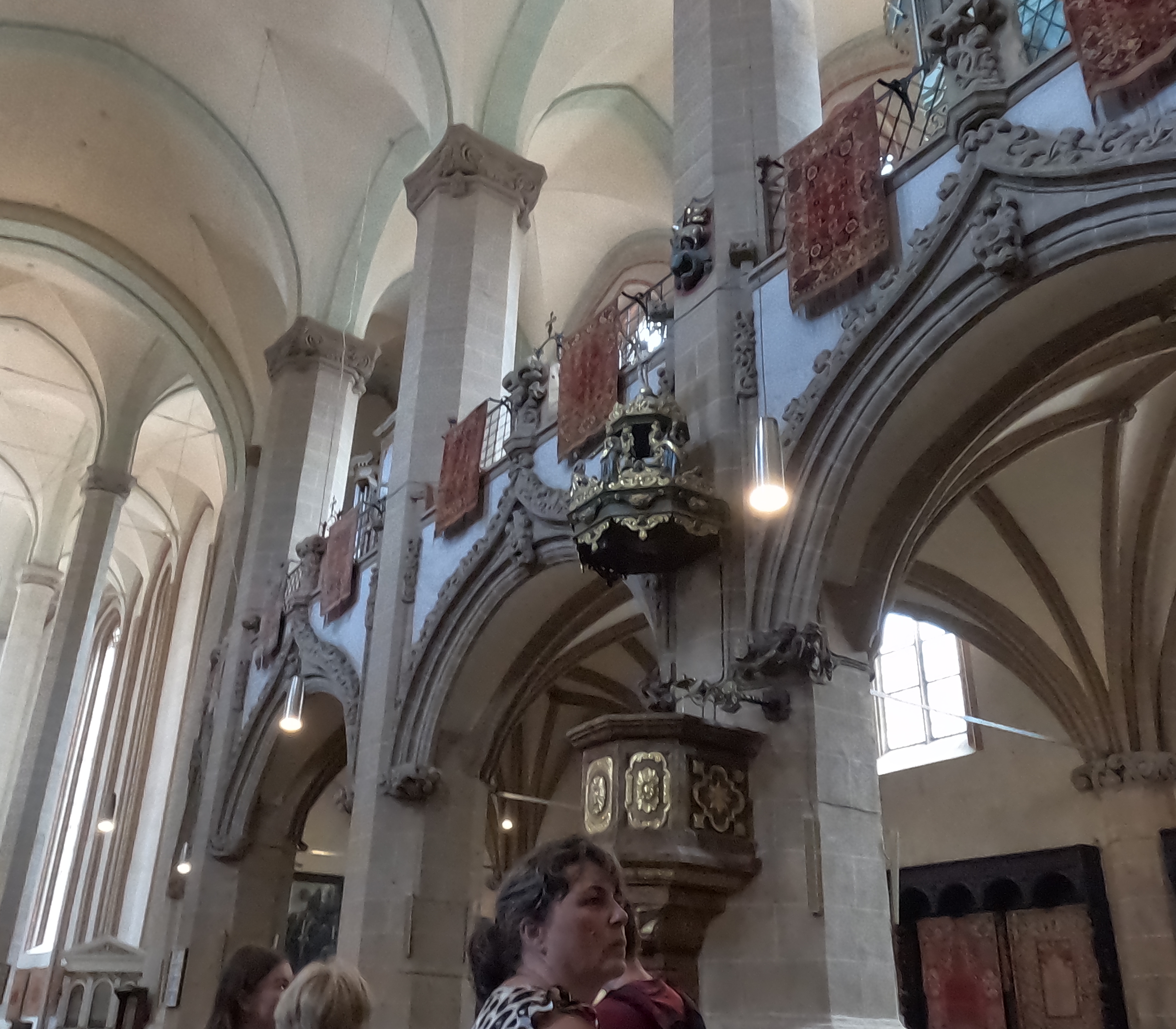 Brașov, Schwarze Kirche  mit orientalischen Teppichen