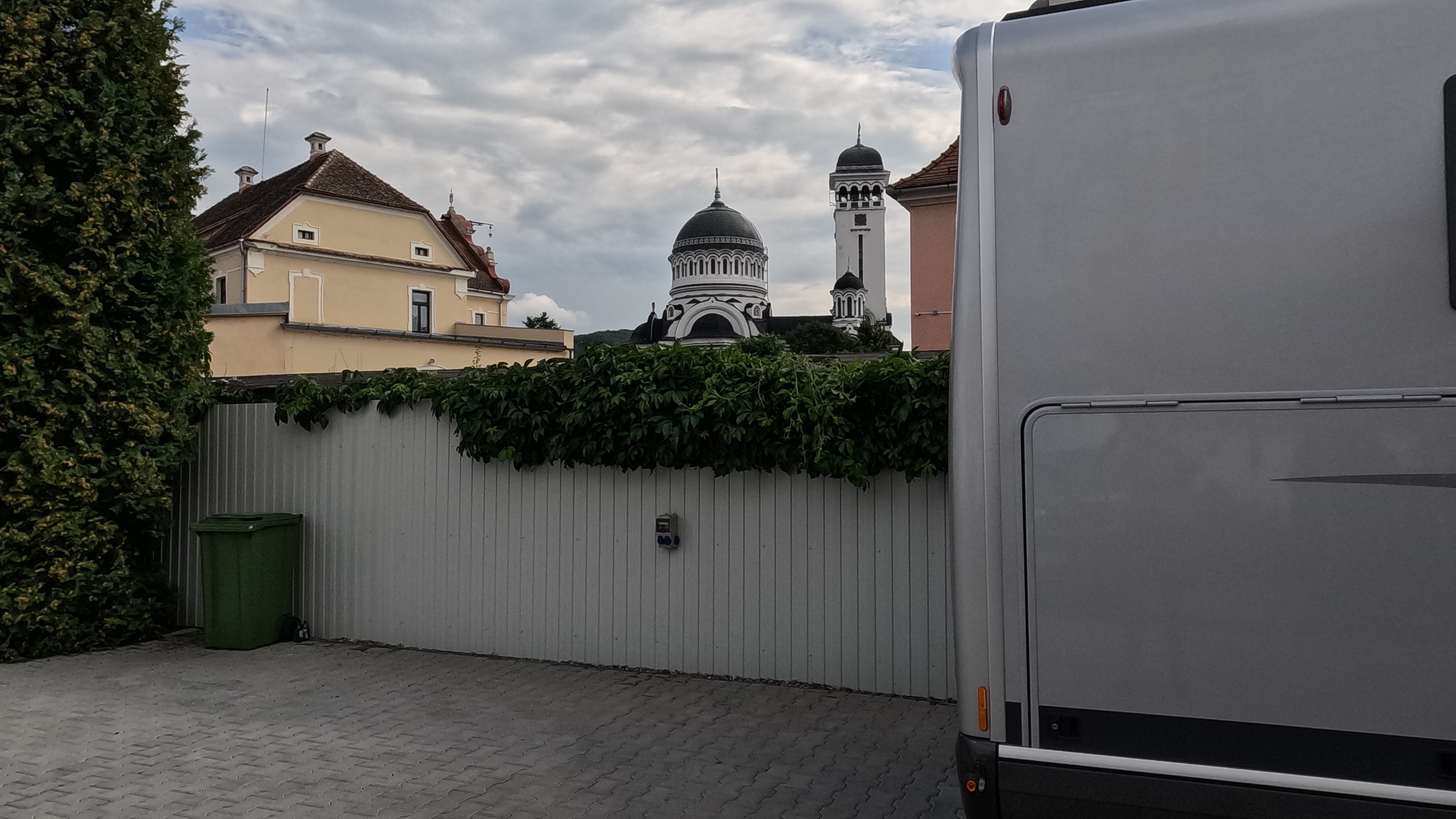 Sighişoara, Stellplatz mit Aussicht