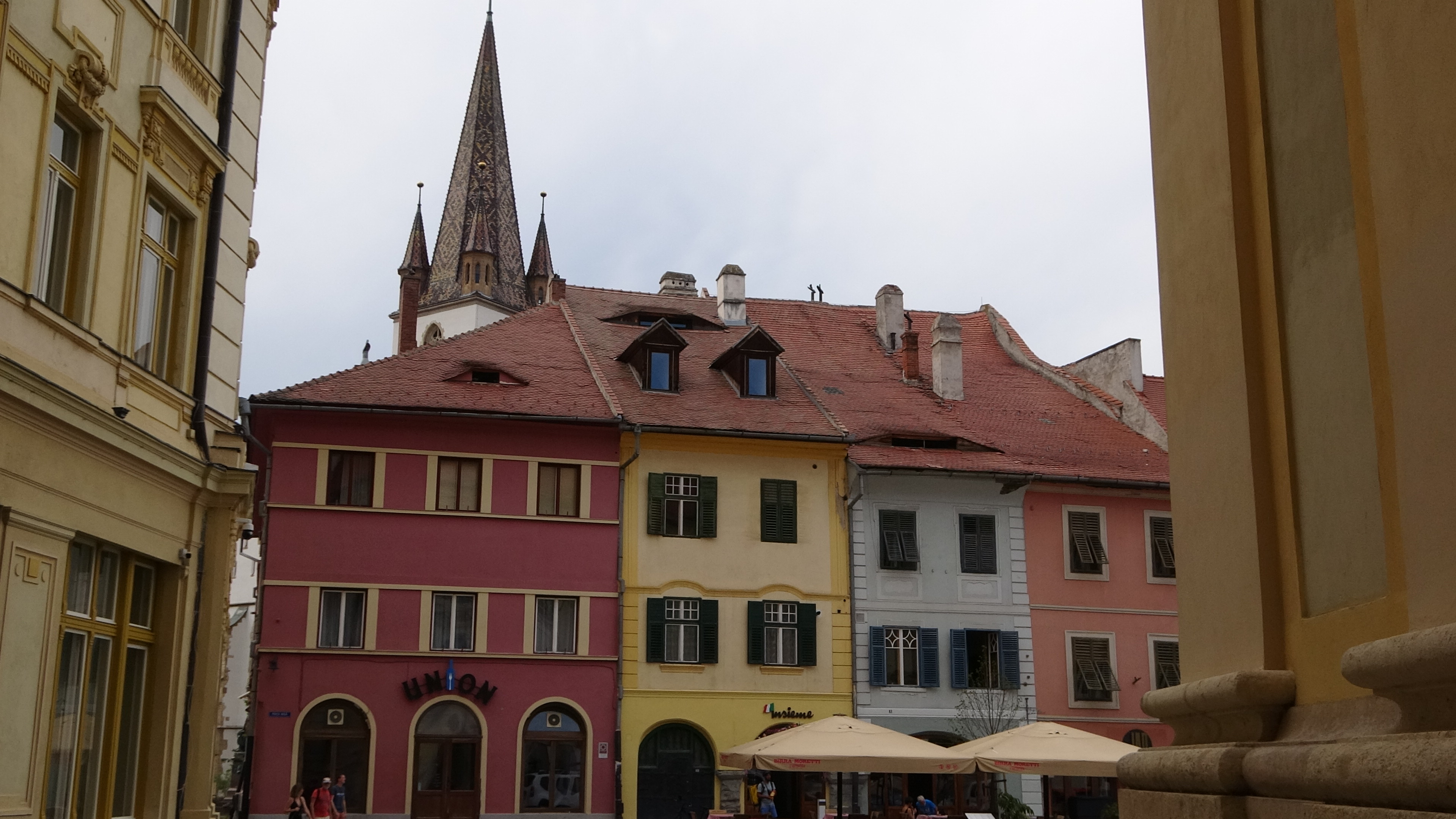 Sibiu, renovierte Häuser