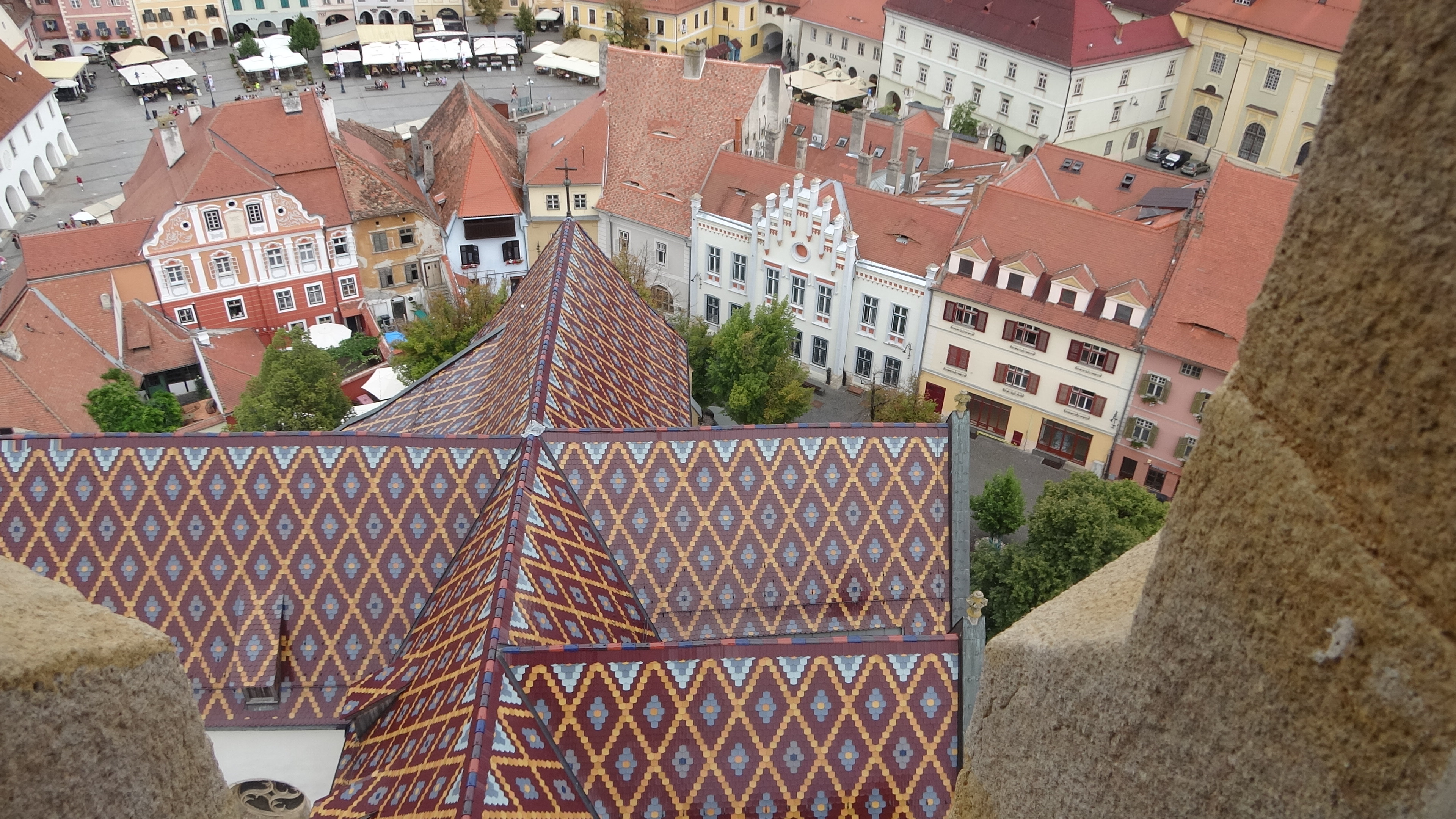 Sibiu, Auslick vom Turm Sfânta Treime 1