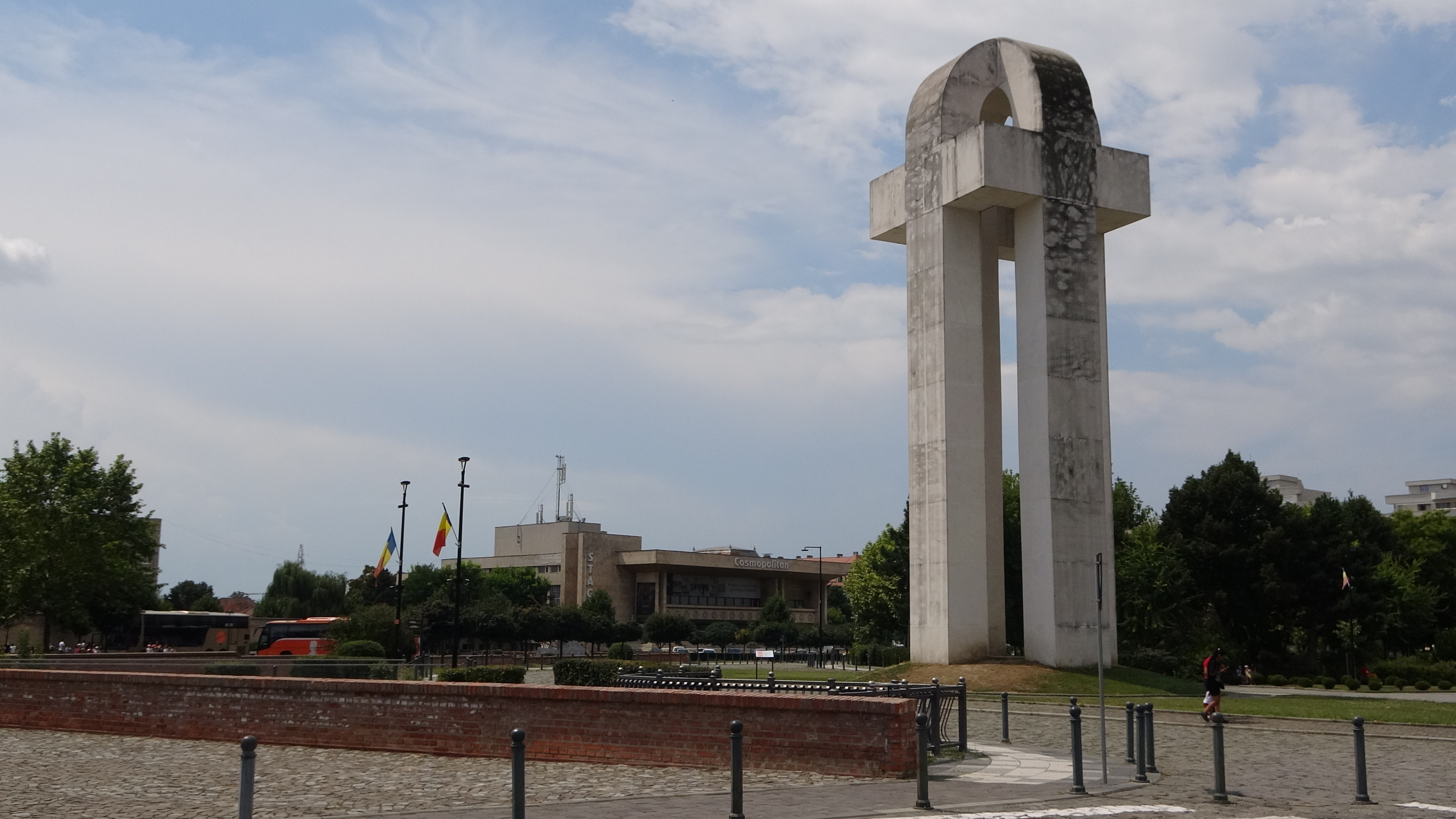Alba-Iulia, Eingangsmonument Zitadelle