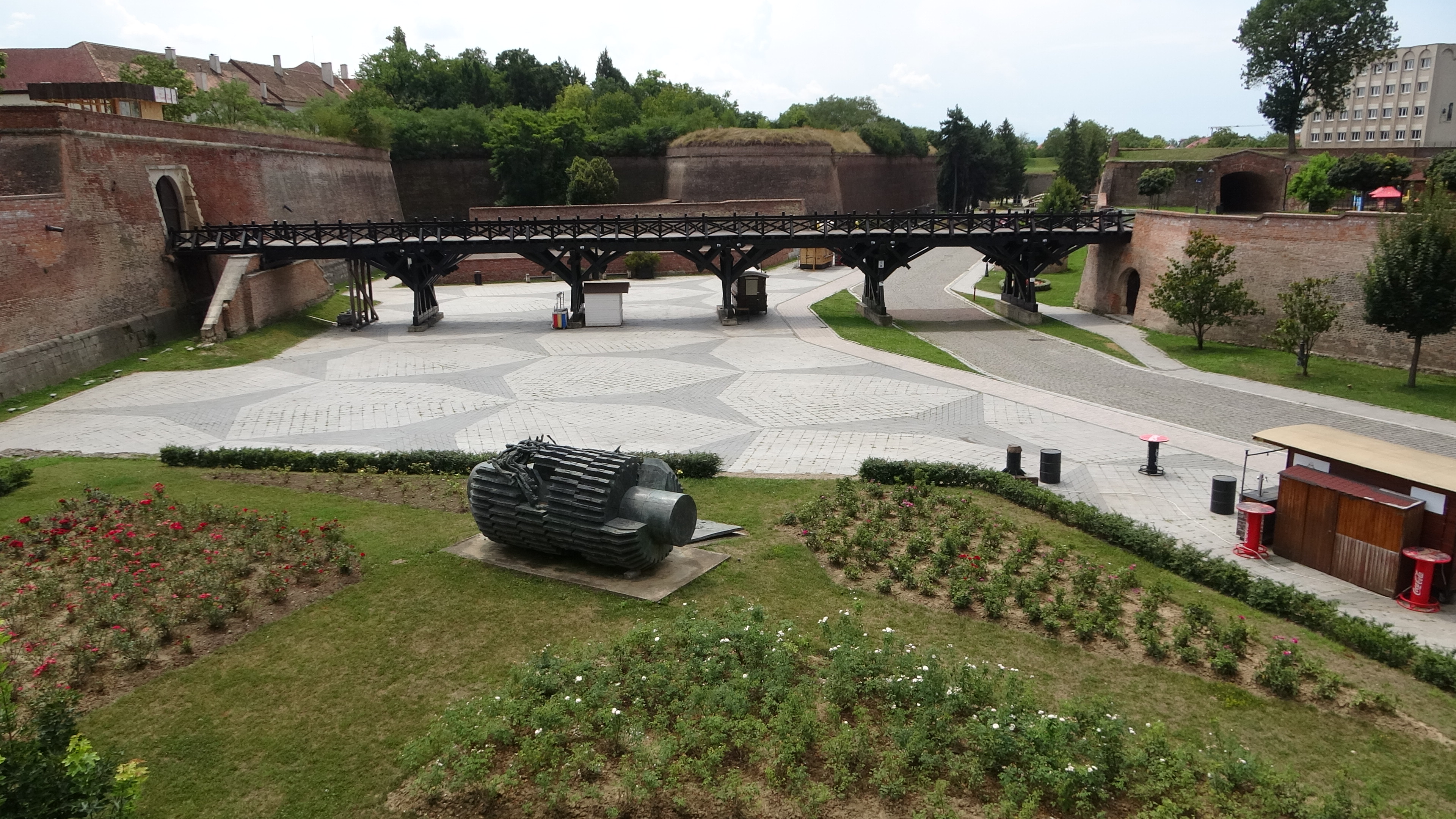 Alba-Iulia, Brücke zur Zitadelle