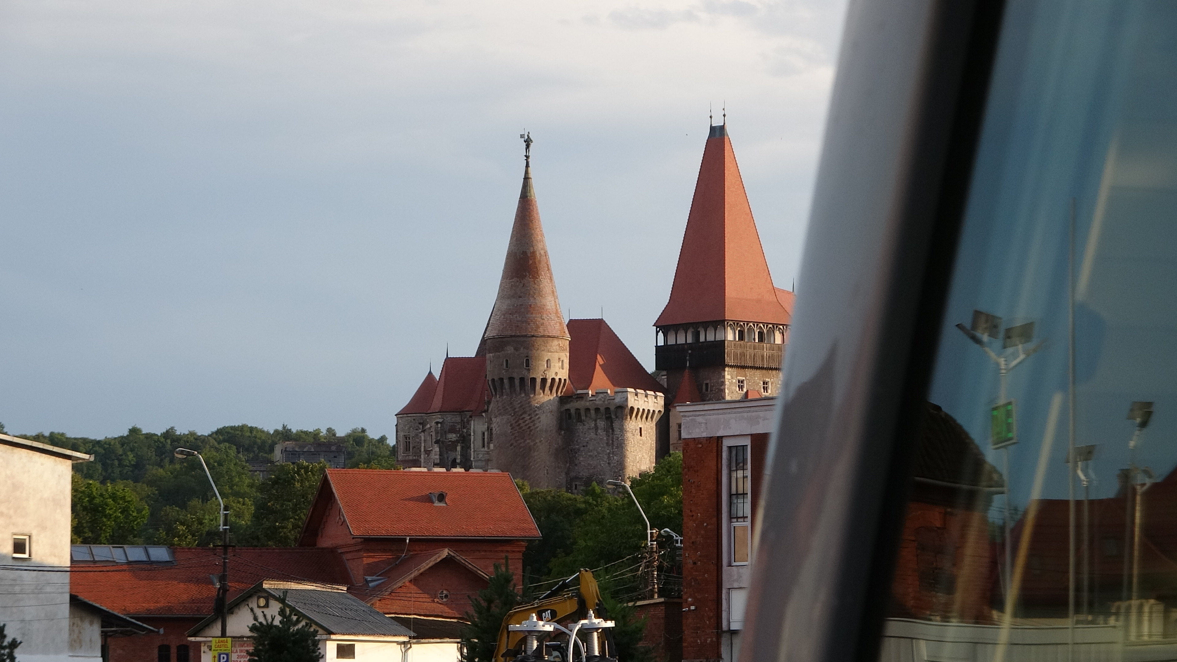 Hunedoara , Blick vom Stellplatz