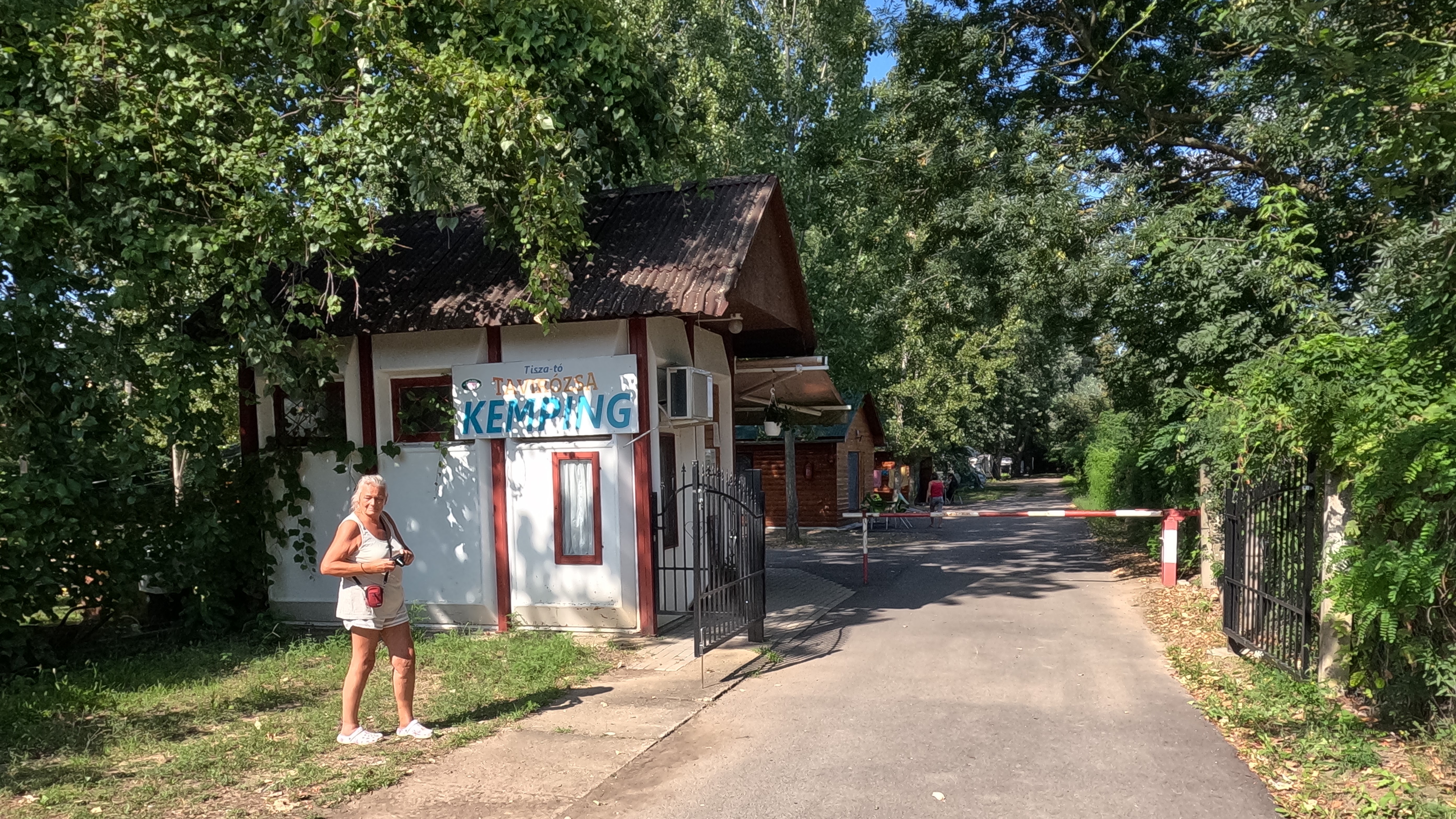 Poroszlo, CP Eingang