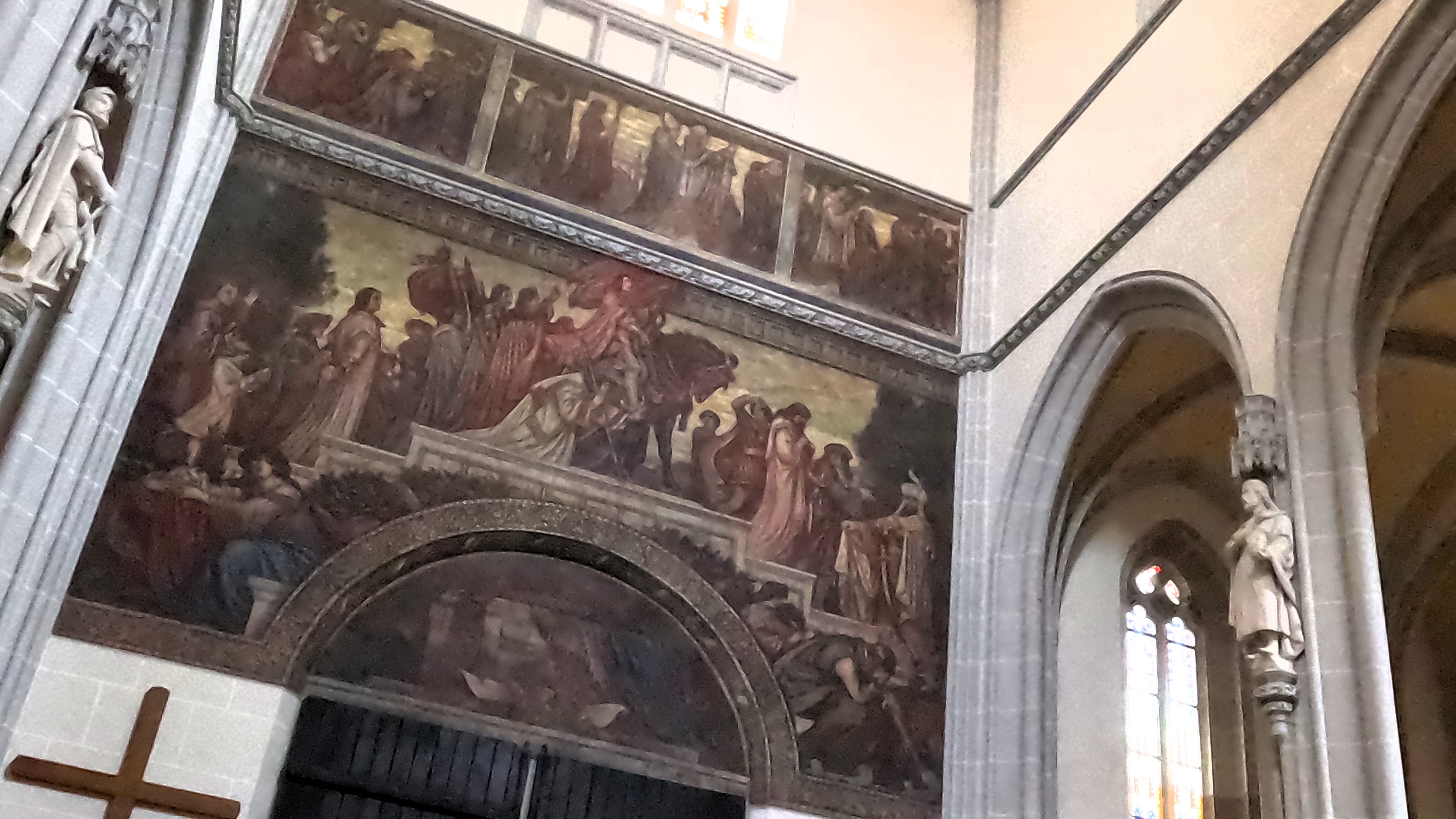 Košice, Dom-Wandmalerei