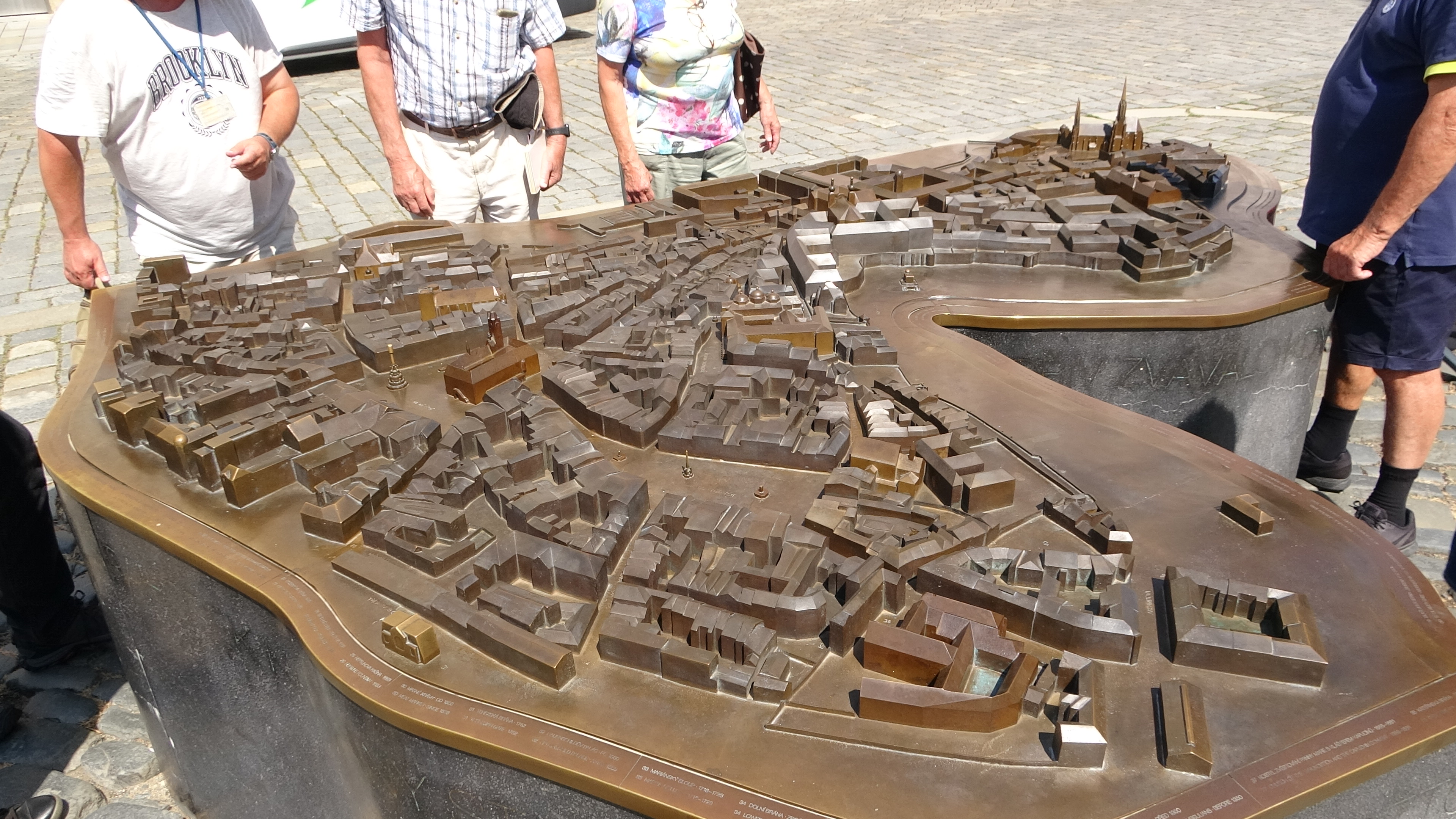 Olomouc, Innenstadtmodell