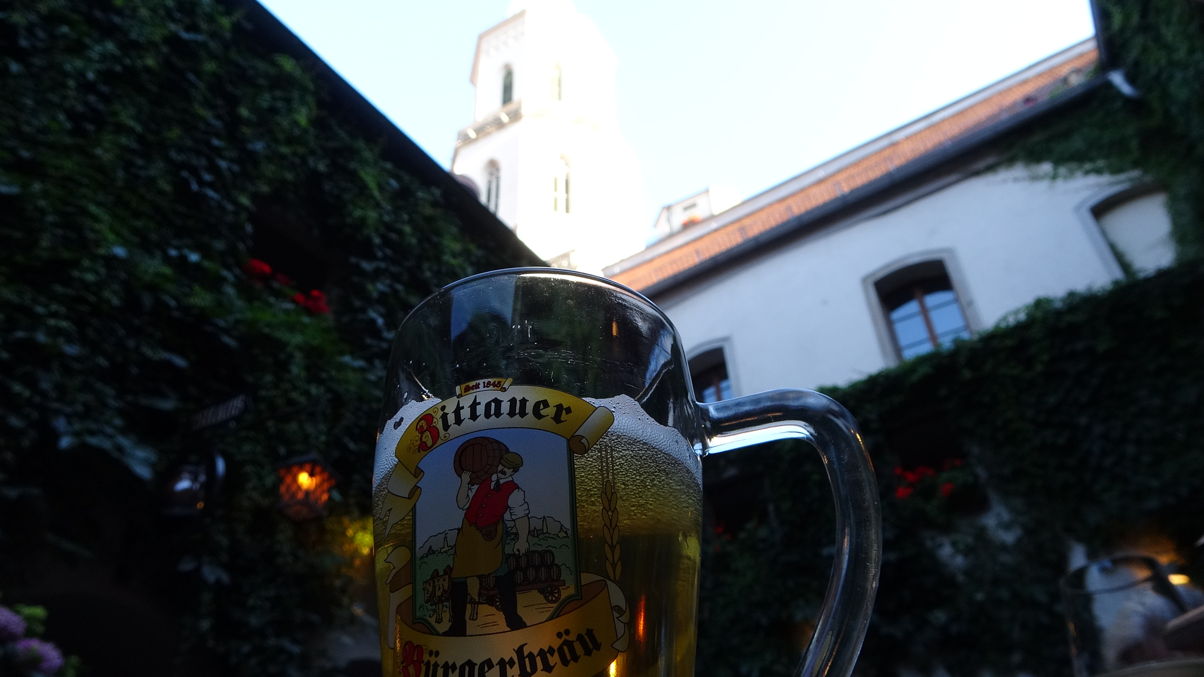 Zittau, Dornspachhaus Innenhof